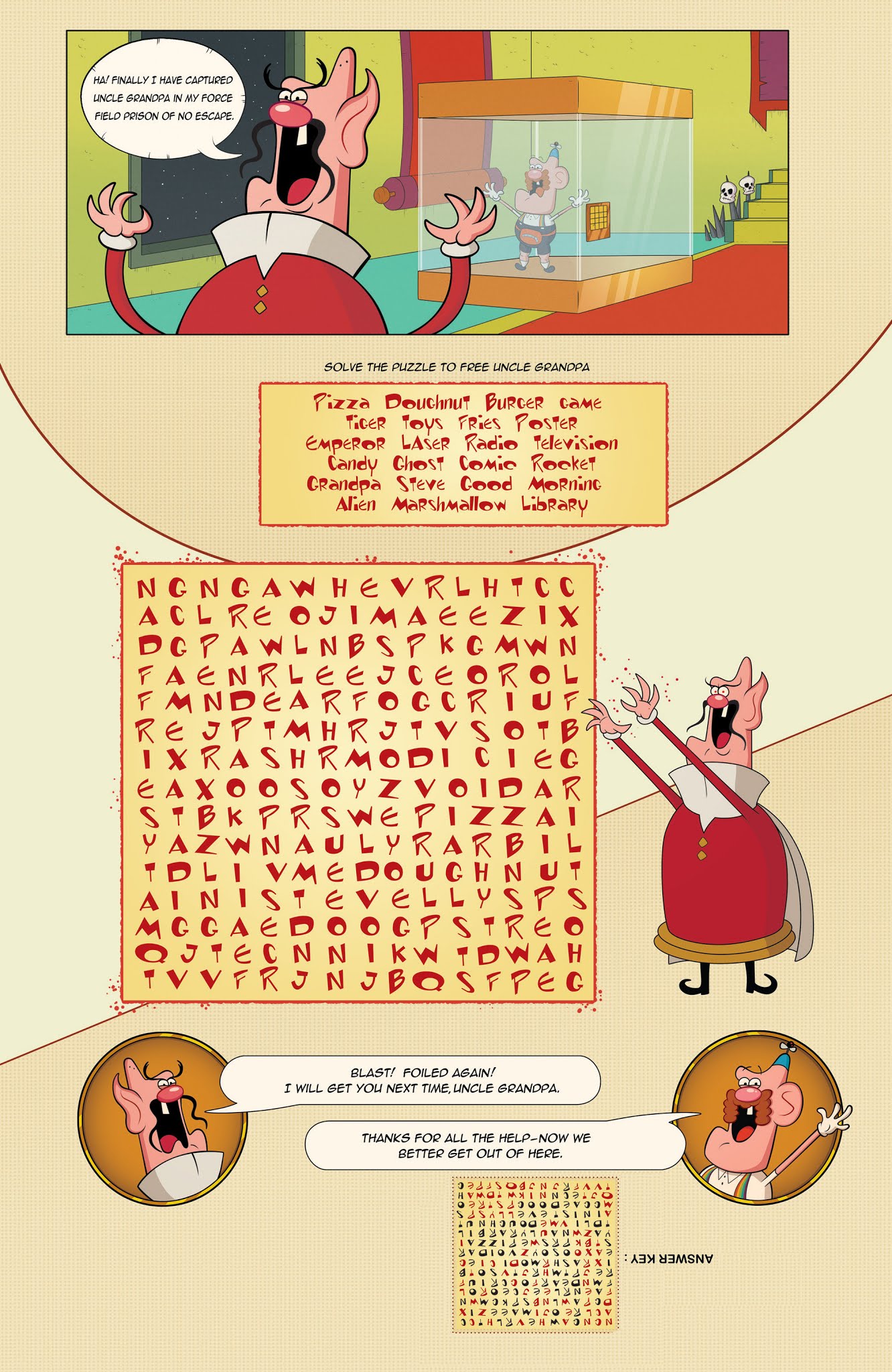 Read online Uncle Grandpa comic -  Issue # _Good Morning Special 1 - 24