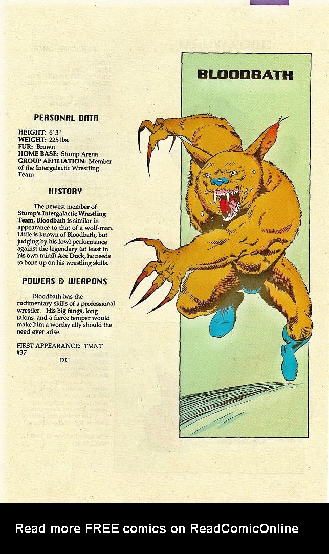 Read online Teenage Mutant Ninja Turtles Mutant Universe Sourcebook comic -  Issue #1 - 10