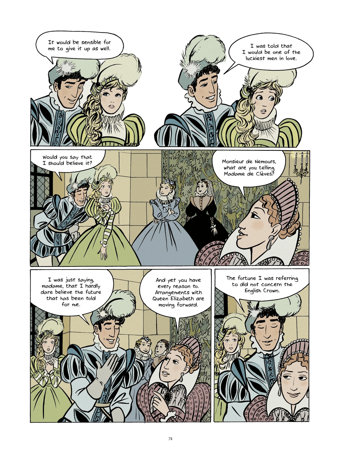 Read online The Princess of Clèves comic -  Issue # TPB (Part 1) - 68