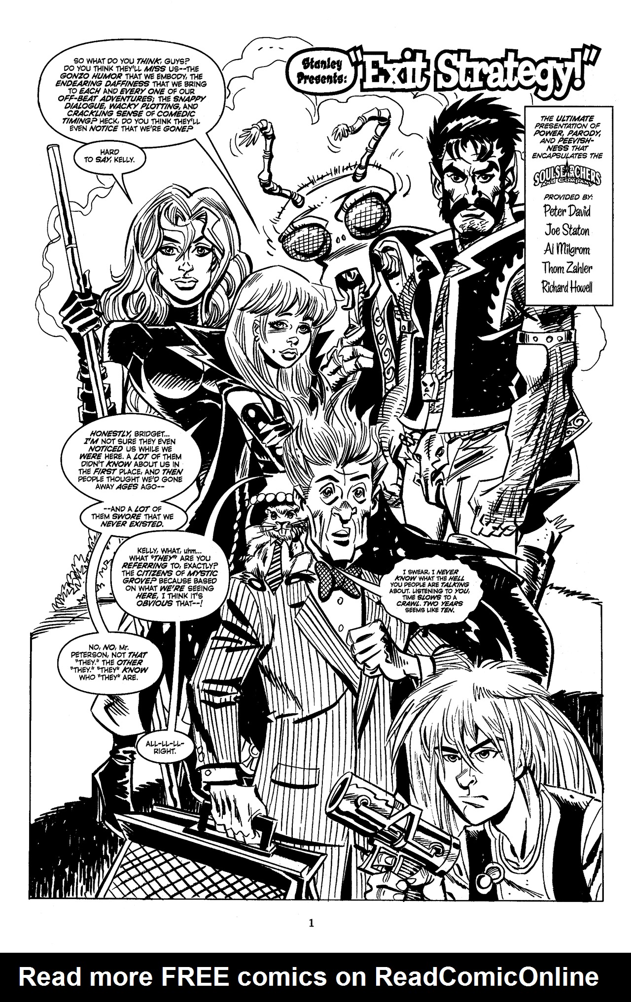 Read online Soulsearchers and Company comic -  Issue #82 - 3