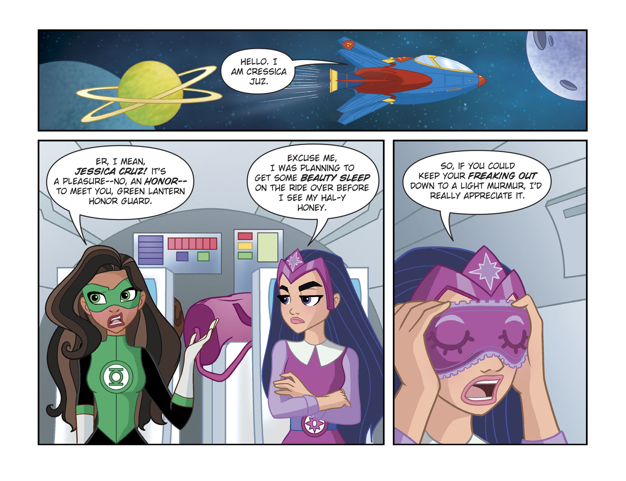 Read online DC Super Hero Girls: Spaced Out comic -  Issue #2 - 4
