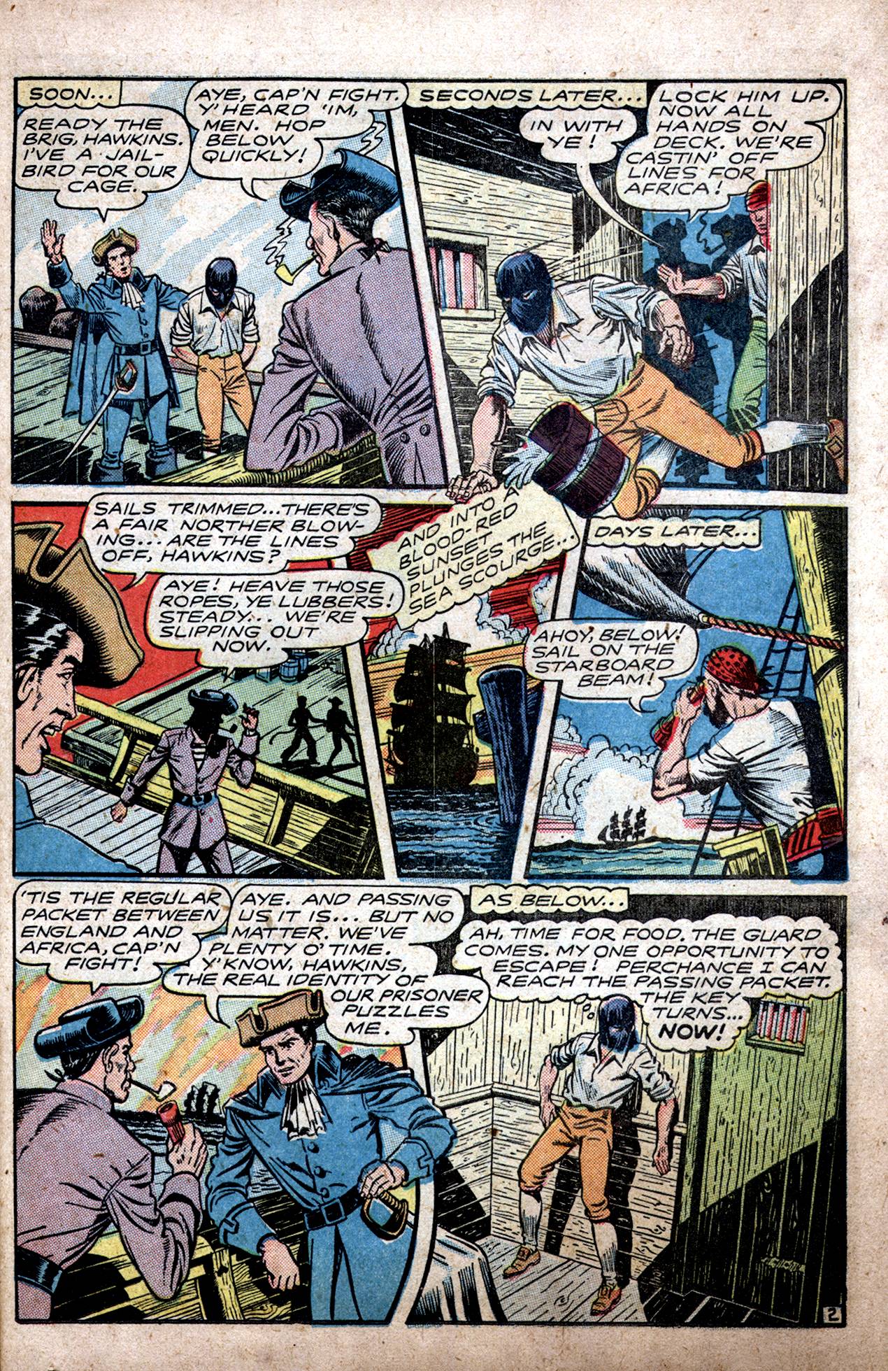 Read online Fight Comics comic -  Issue #51 - 31