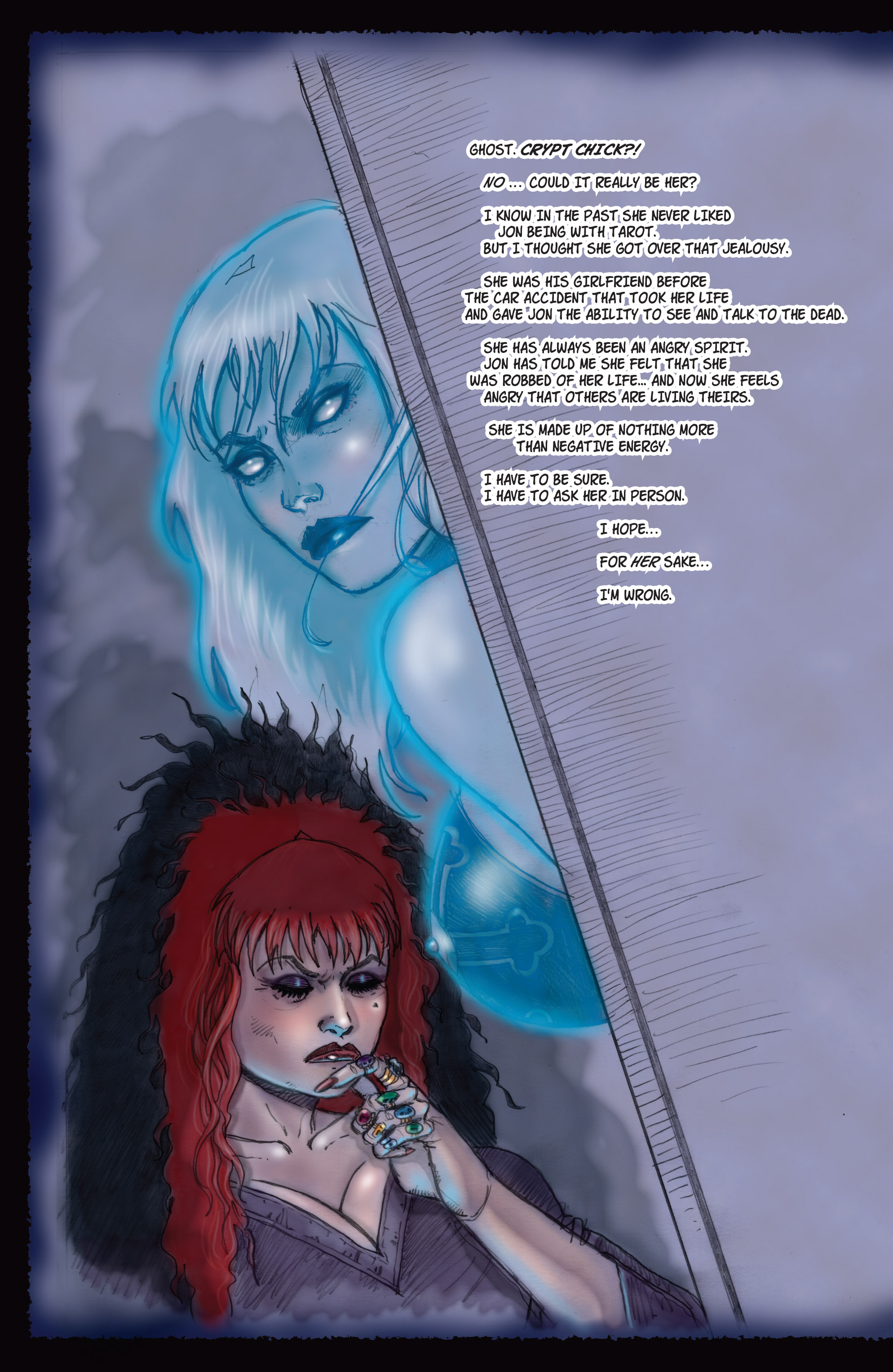 Read online Tarot: Witch of the Black Rose comic -  Issue #114 - 21