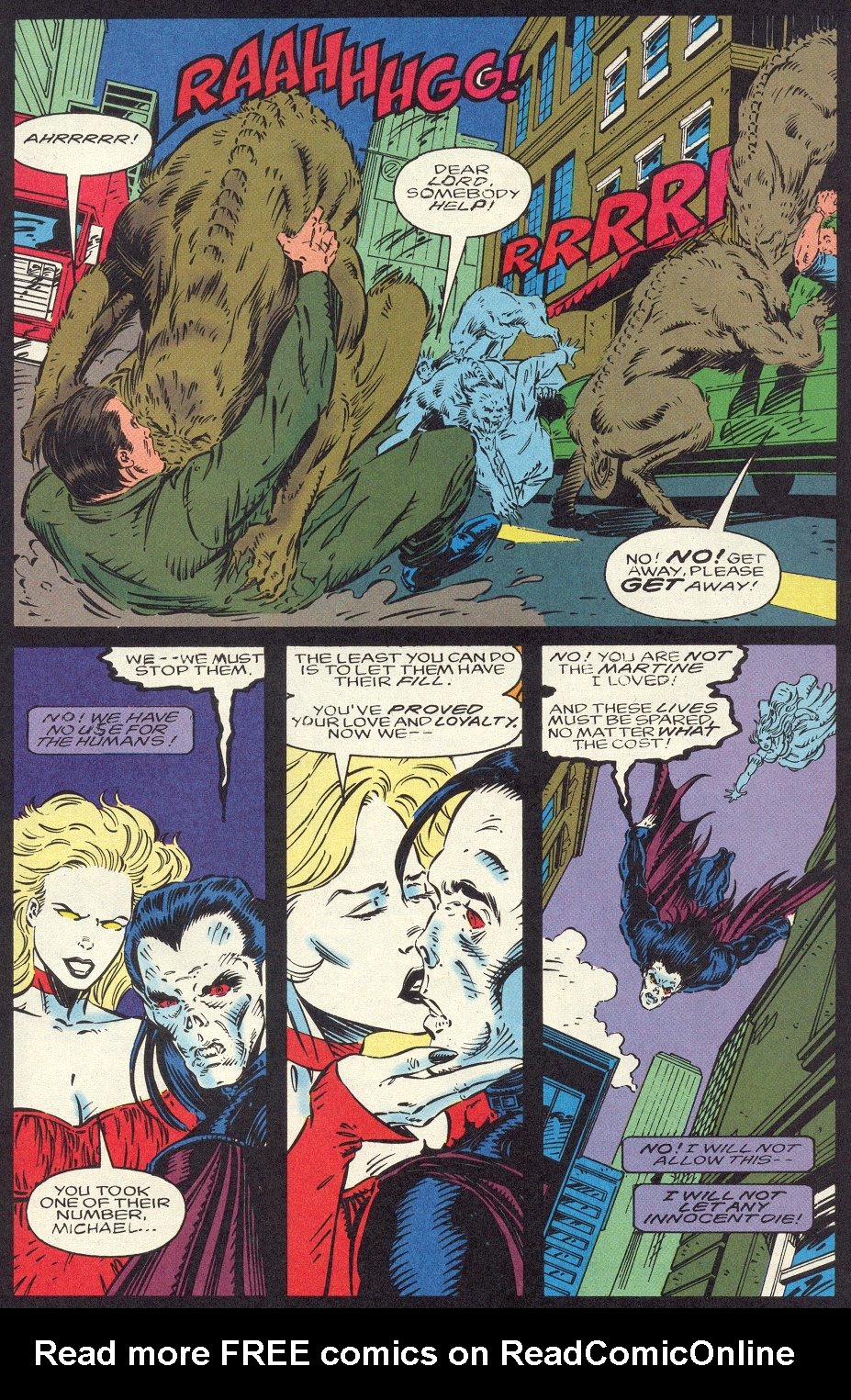 Read online Morbius: The Living Vampire (1992) comic -  Issue #13 - 21