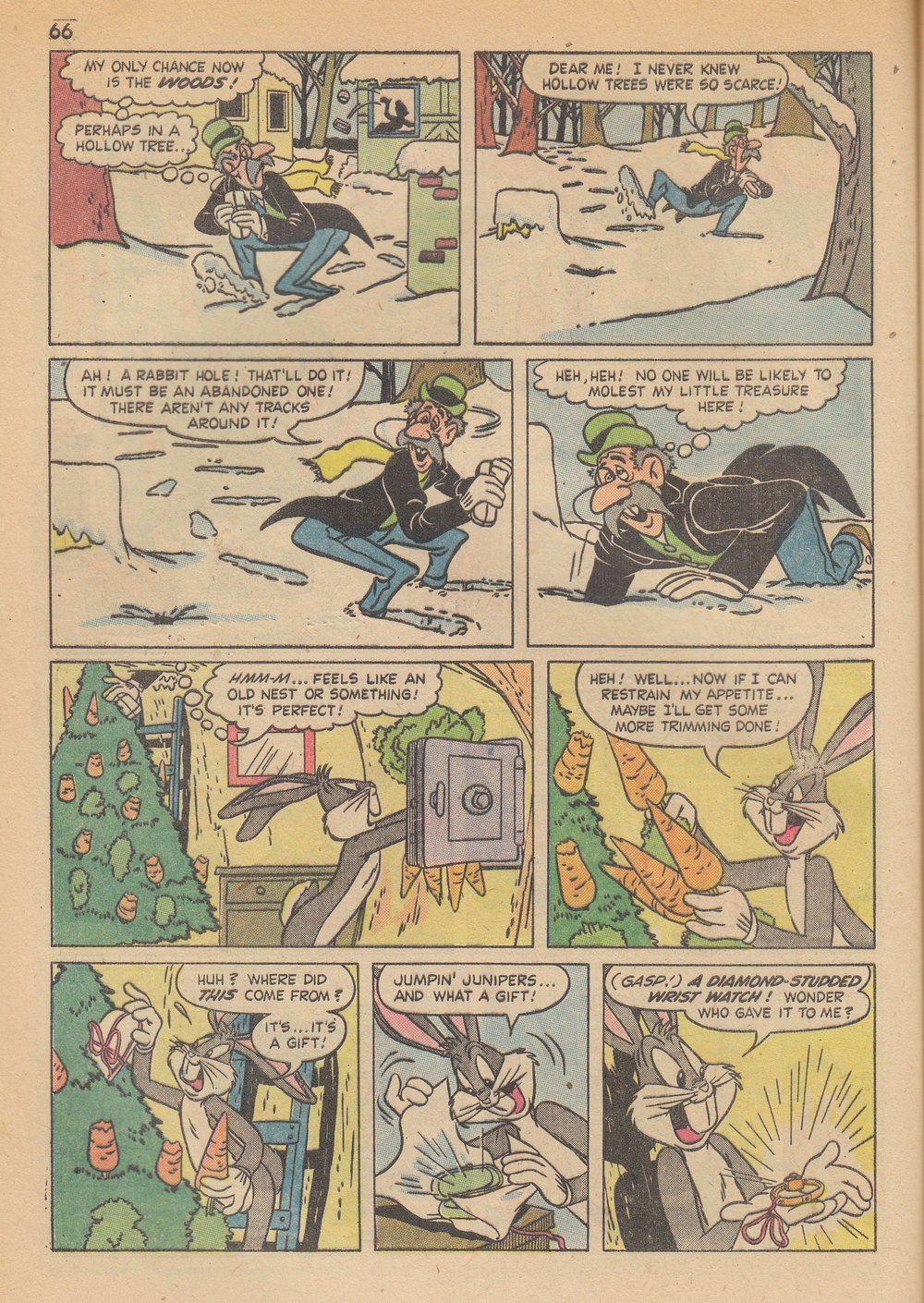 Read online Bugs Bunny's Christmas Funnies comic -  Issue # TPB 6 - 68