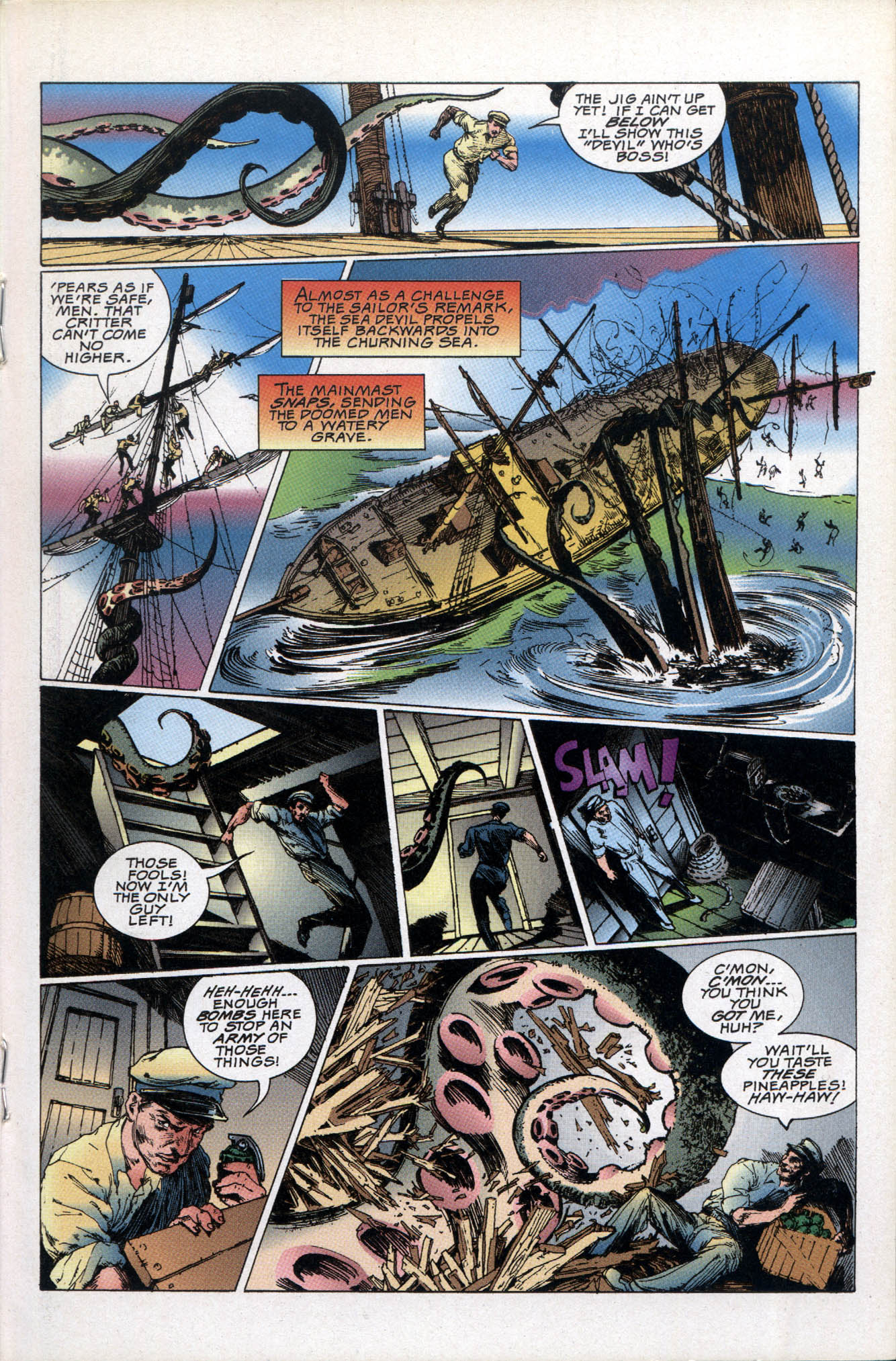 Read online Indiana Jones and the Shrine of the Sea Devil comic -  Issue # Full - 19