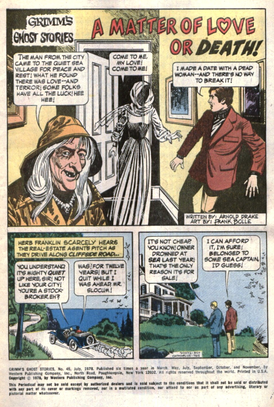 Read online Grimm's Ghost Stories comic -  Issue #45 - 3
