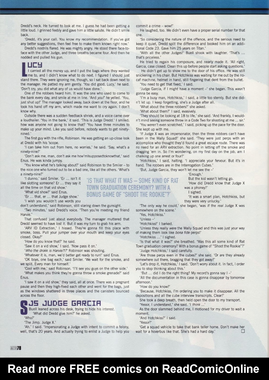Judge Dredd Megazine (Vol. 5) issue 207 - Page 78