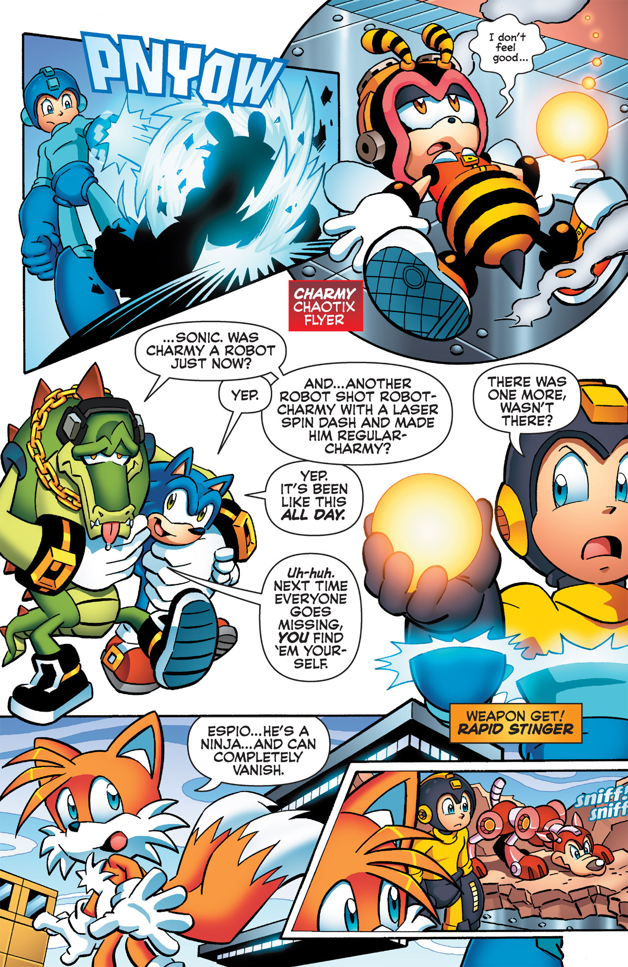 Read online Sonic Mega Man Worlds Collide comic -  Issue # Vol 2 - 47