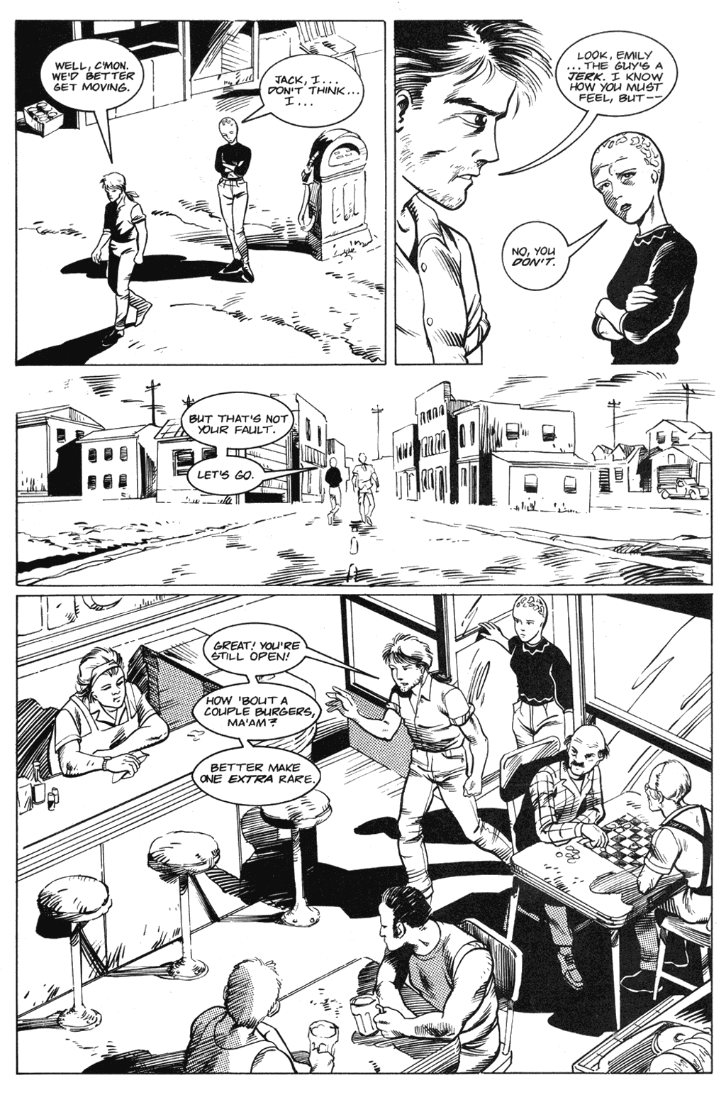Read online Alien Nation: The First Comers comic -  Issue #3 - 8