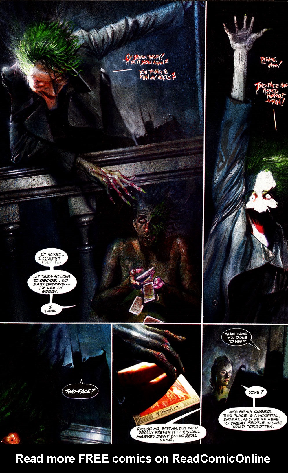 Read online Batman: Arkham Asylum (1989) comic -  Issue # Full - 32