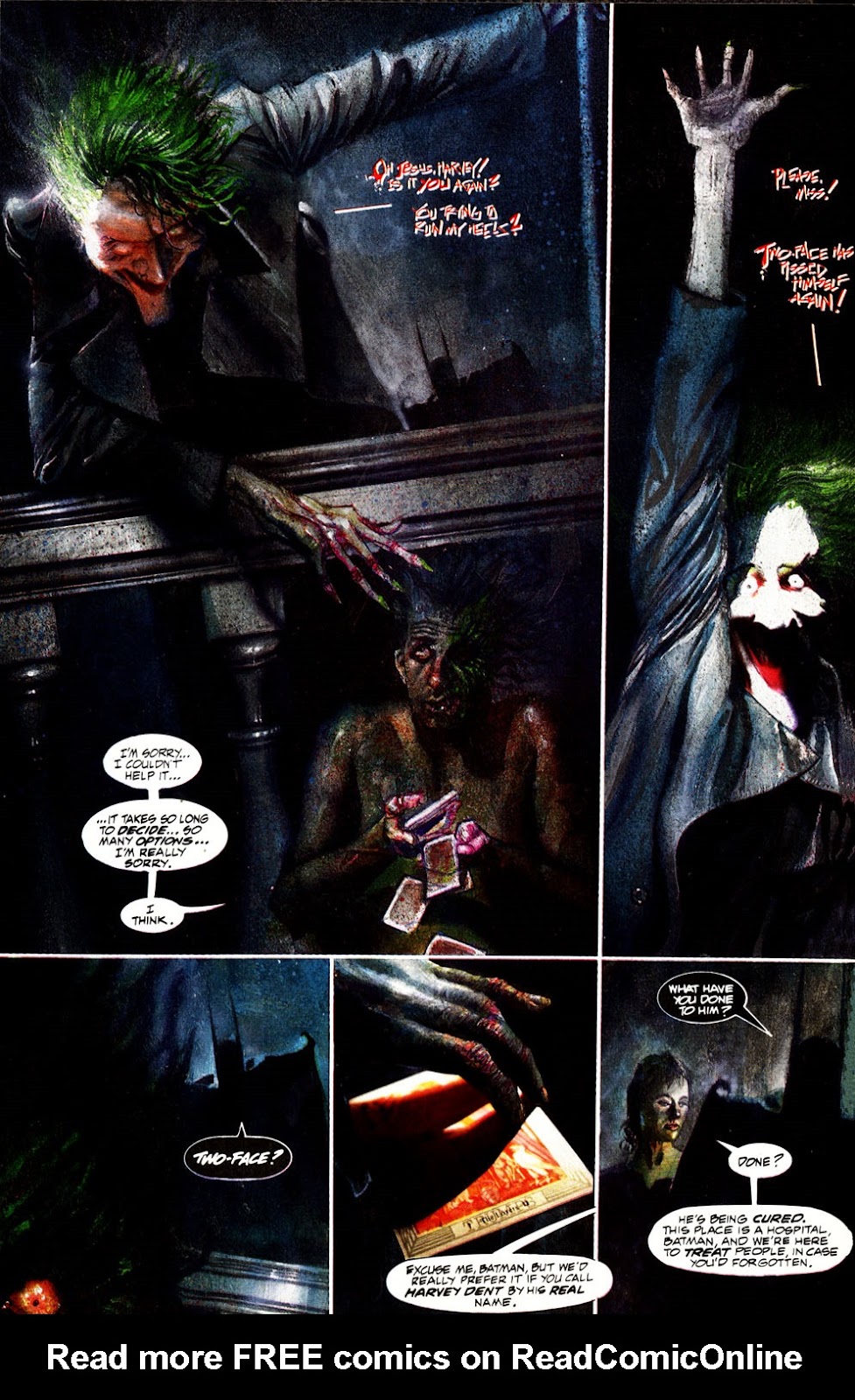 Batman: Arkham Asylum (1989) issue Full - Page 32