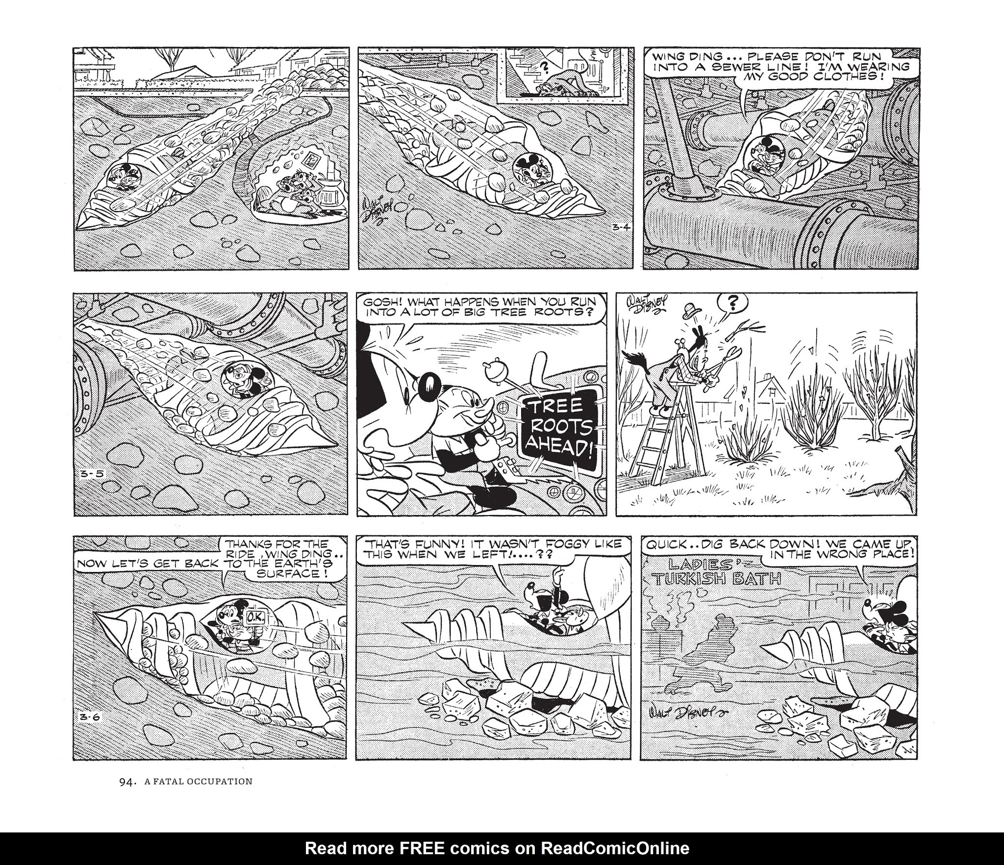 Read online Walt Disney's Mickey Mouse by Floyd Gottfredson comic -  Issue # TPB 12 (Part 1) - 94