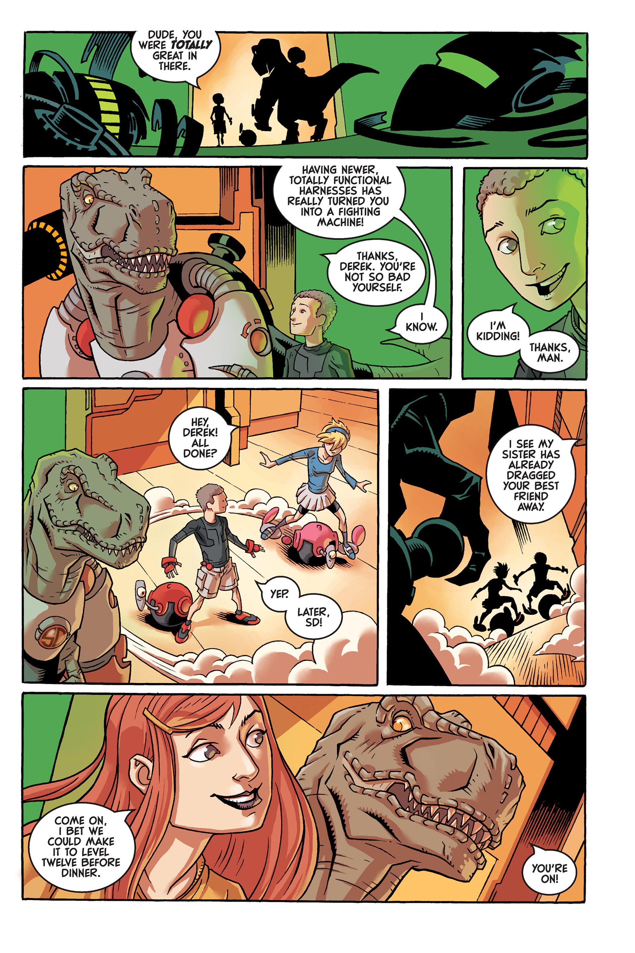 Read online Super Dinosaur (2011) comic -  Issue # _TPB 2 - 35
