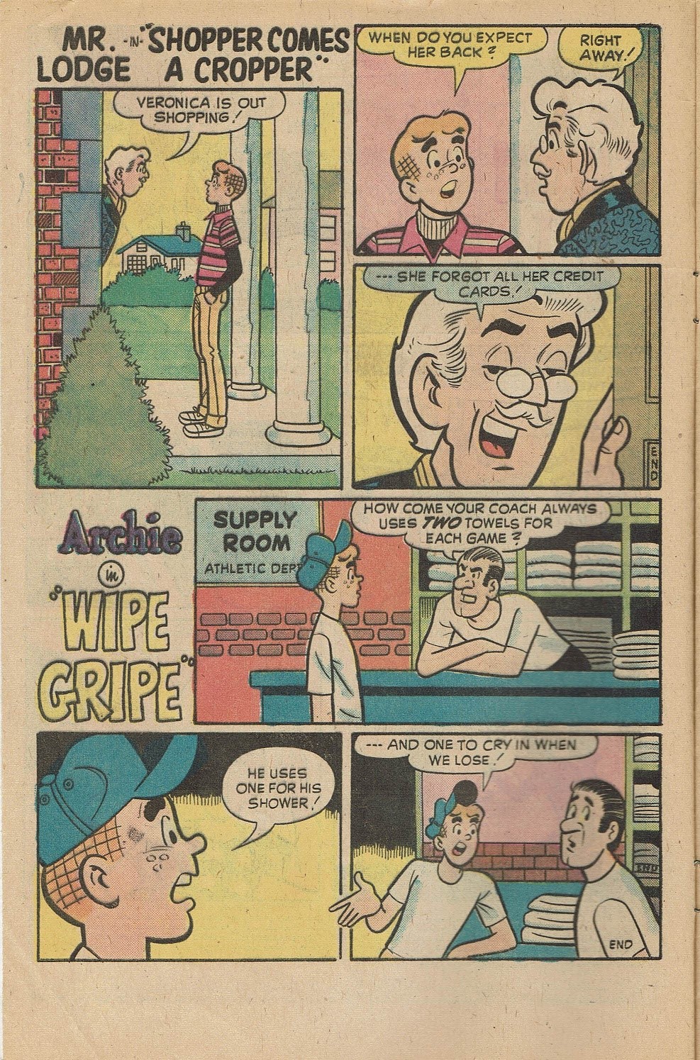 Read online Archie's Joke Book Magazine comic -  Issue #211 - 4