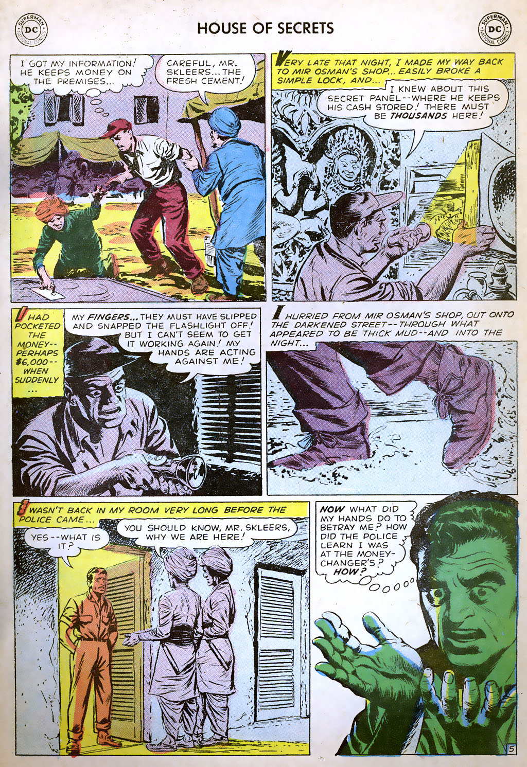 Read online House of Secrets (1956) comic -  Issue #8 - 8