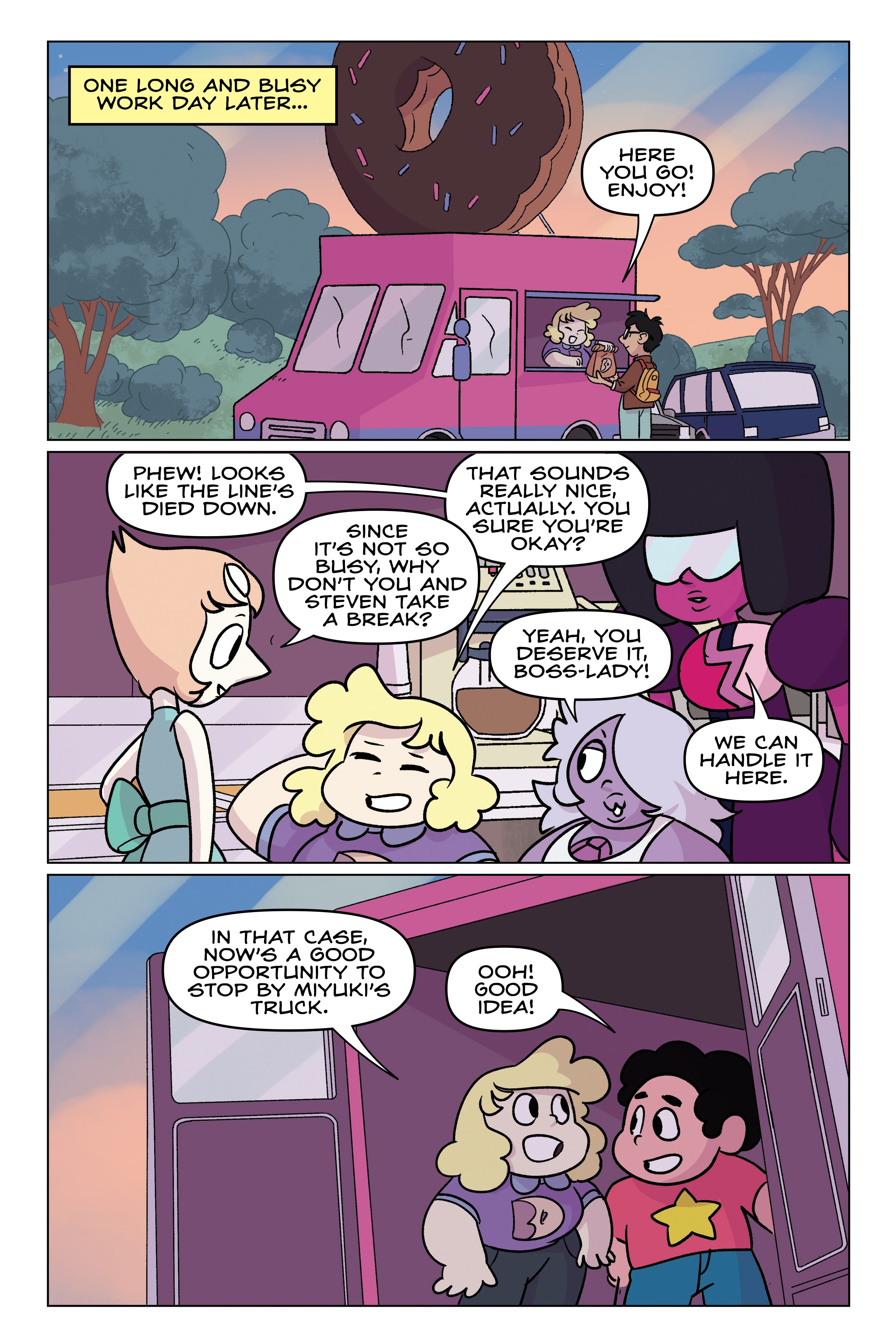 Read online Steven Universe: Ultimate Dough-Down comic -  Issue # TPB - 128