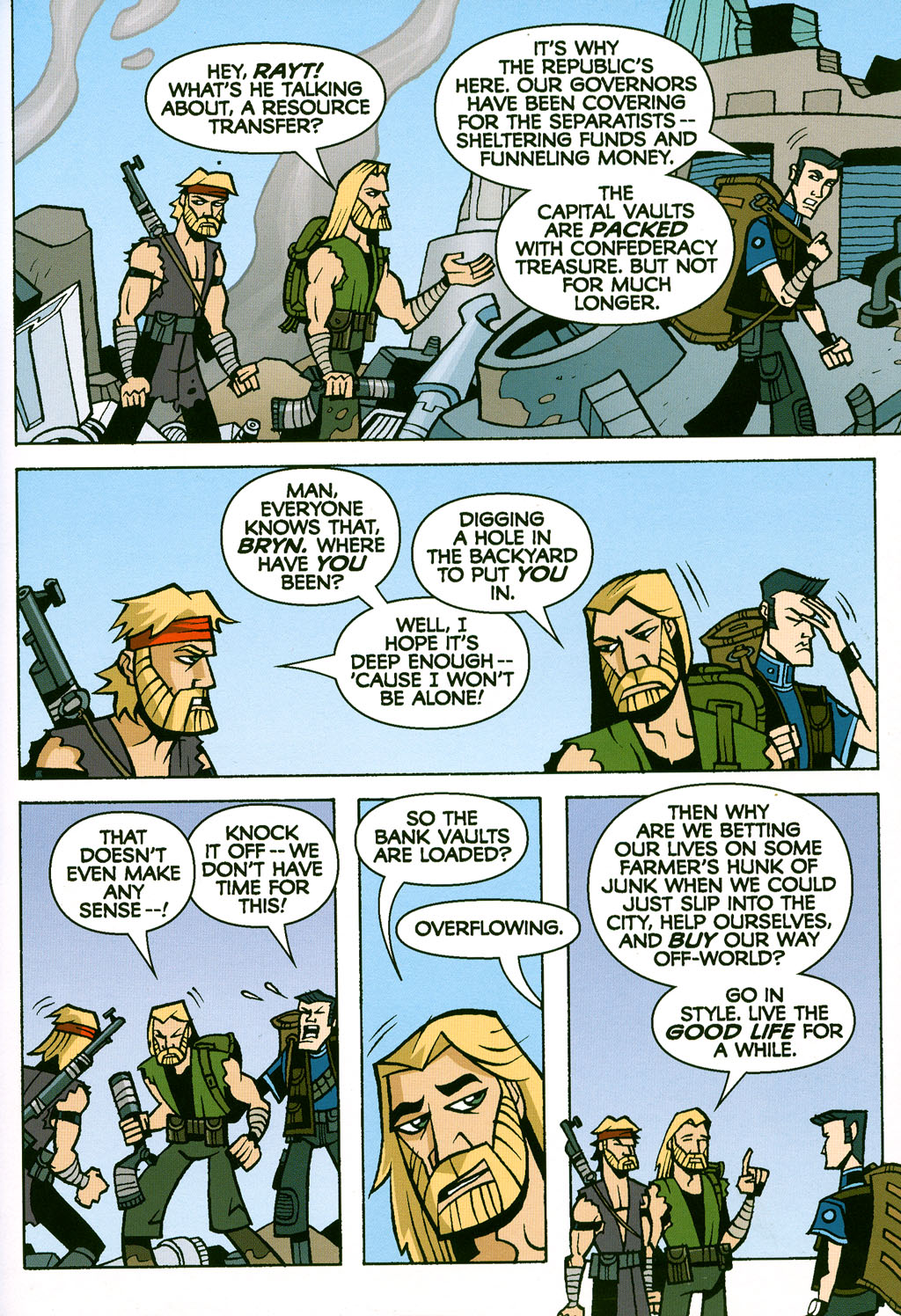 Read online Star Wars: Clone Wars Adventures comic -  Issue # TPB 7 - 59