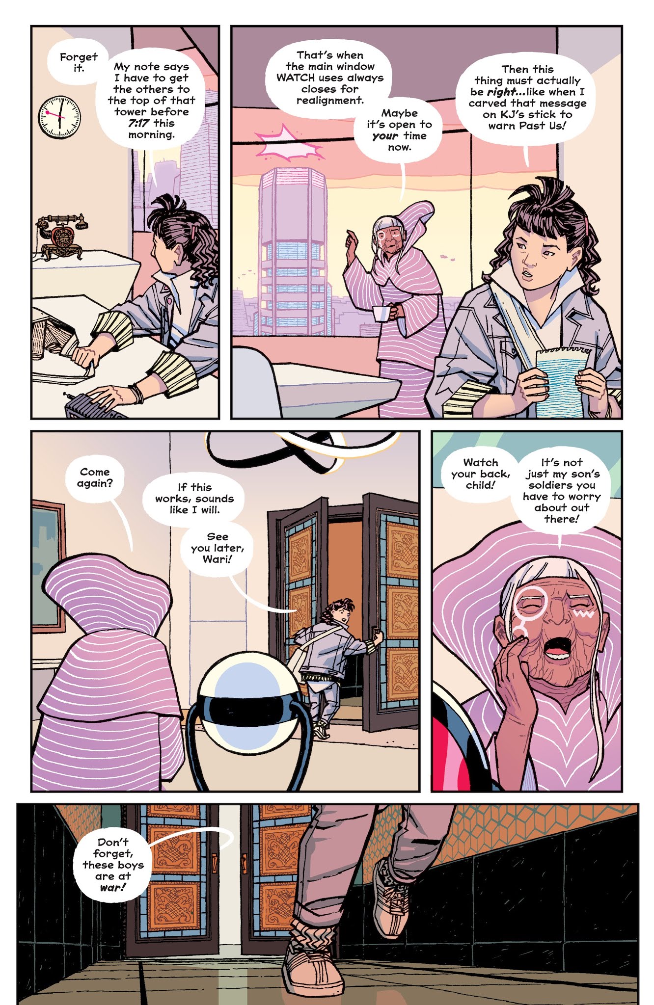 Read online Paper Girls comic -  Issue #25 - 14