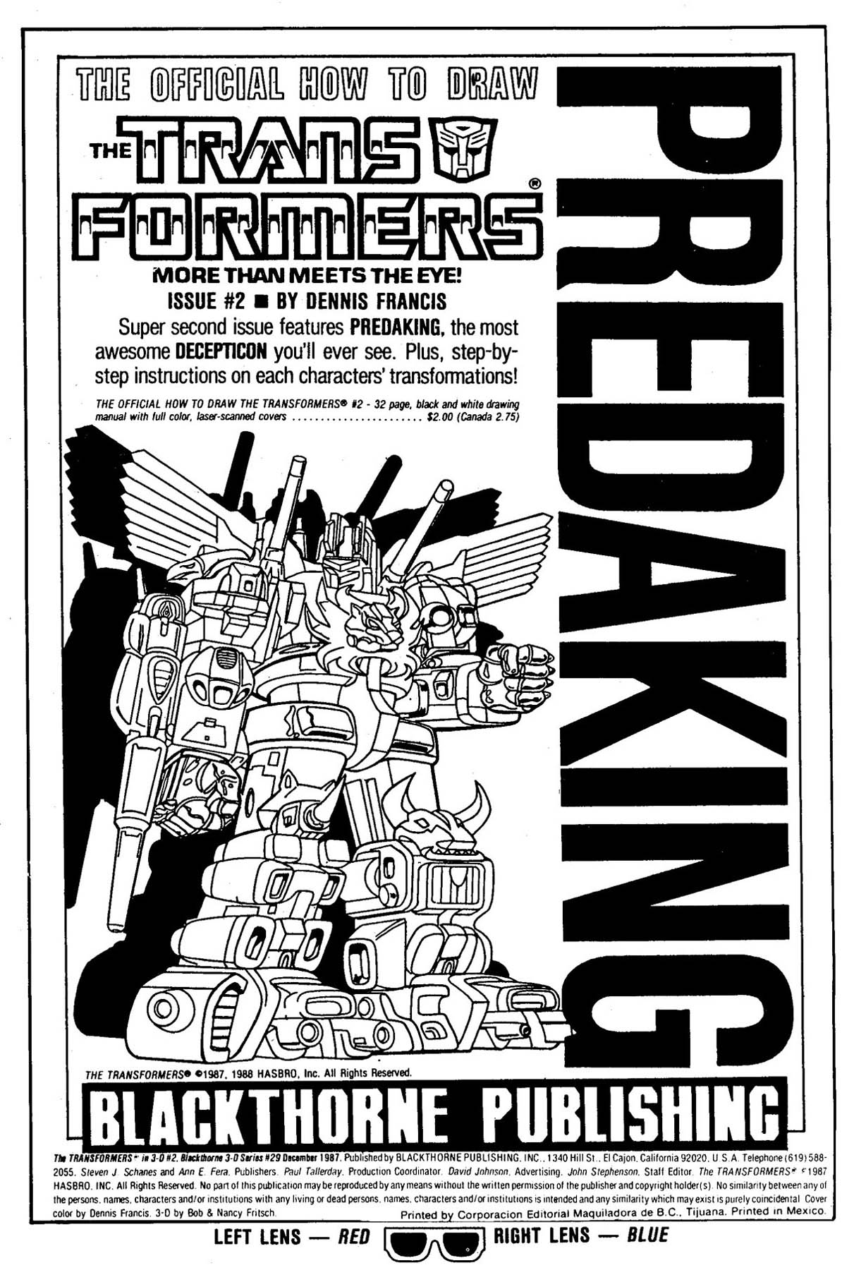 Read online The Transformers in 3-D comic -  Issue #2 - 2
