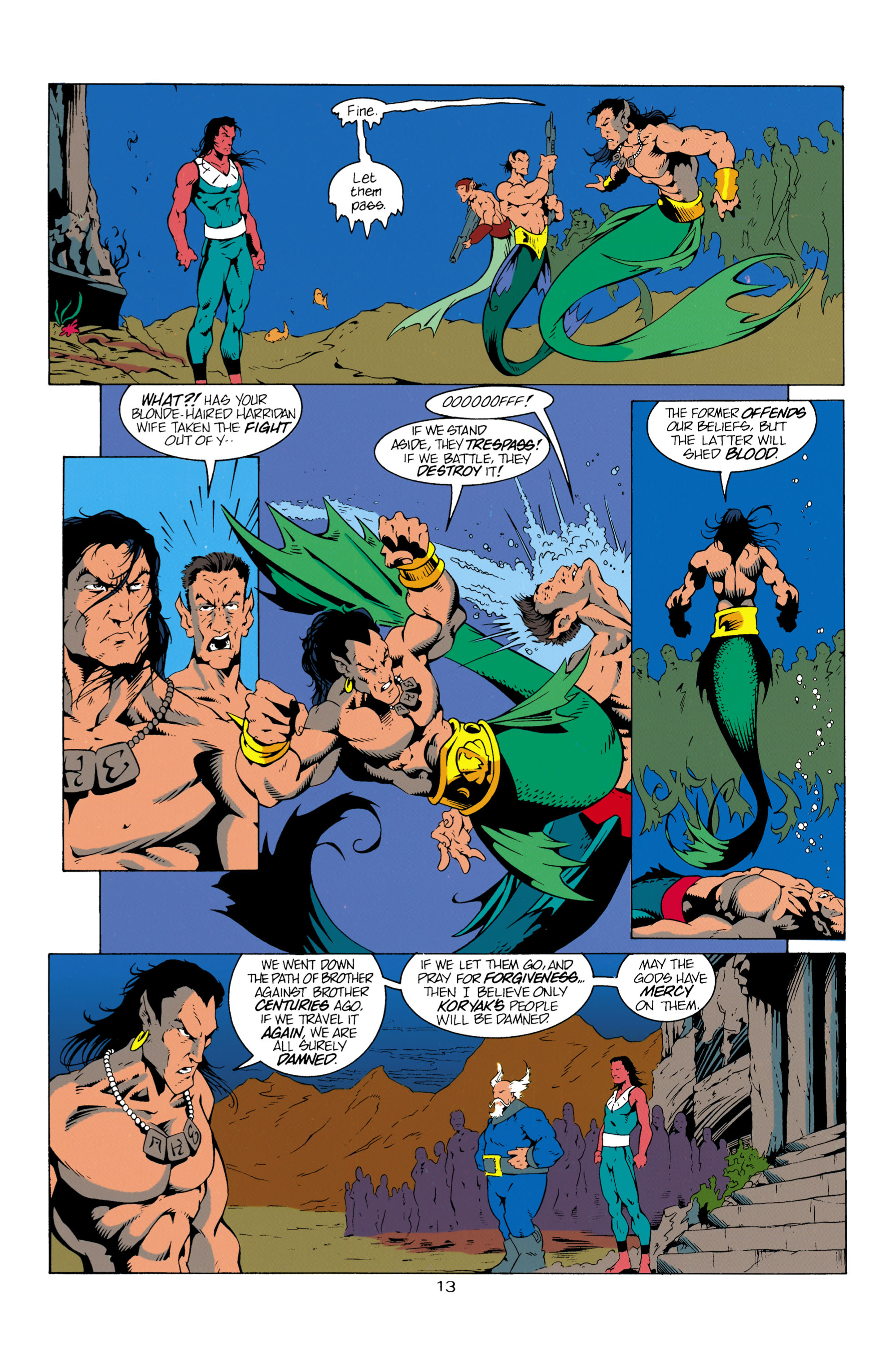 Read online Aquaman (1994) comic -  Issue #13 - 14