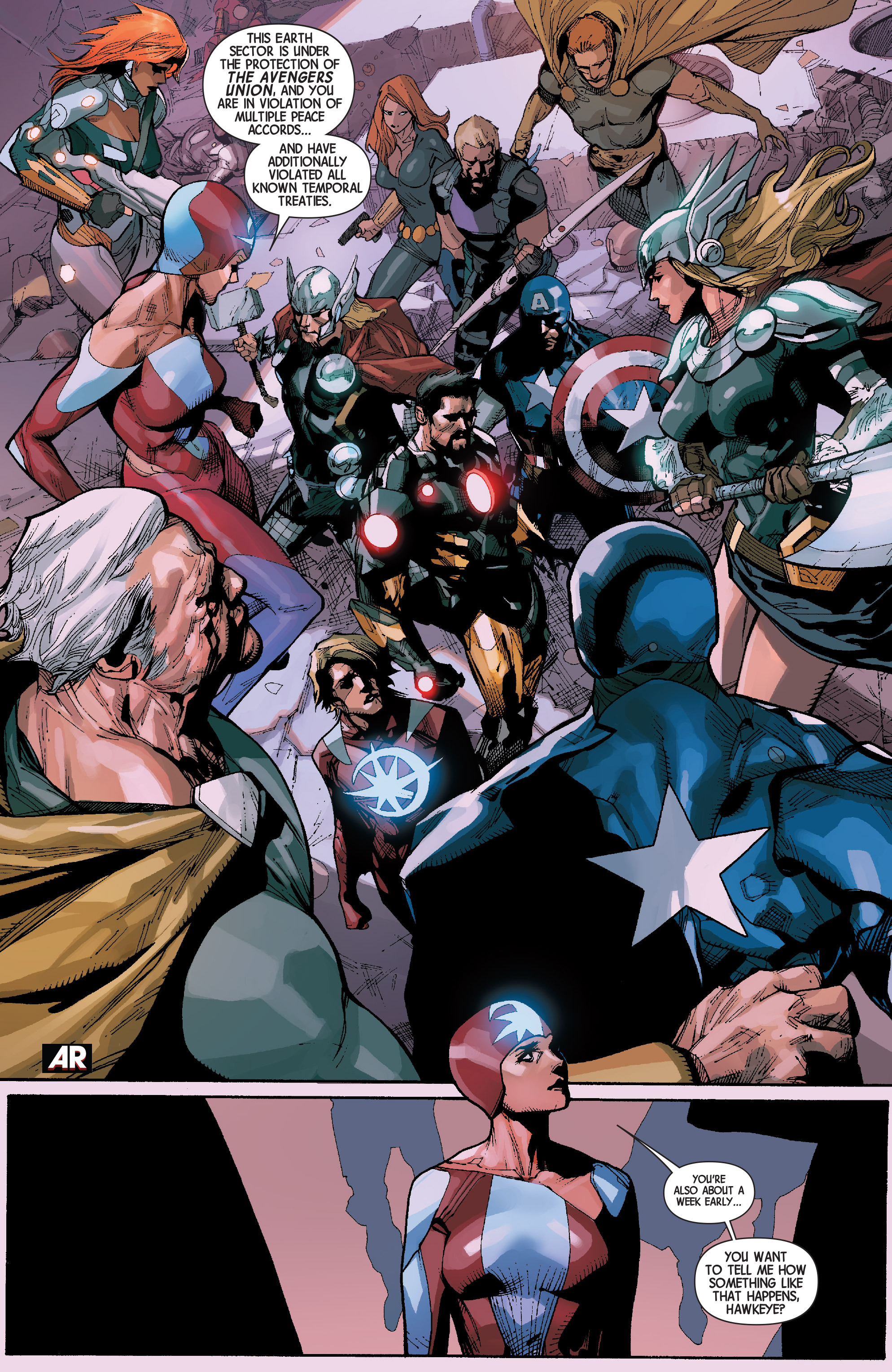 Read online Avengers by Jonathan Hickman Omnibus comic -  Issue # TPB 2 (Part 3) - 46
