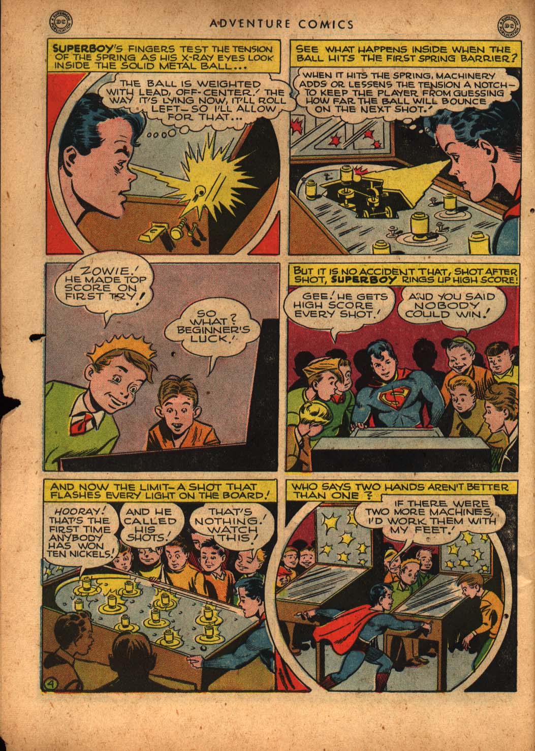 Read online Adventure Comics (1938) comic -  Issue #109 - 6