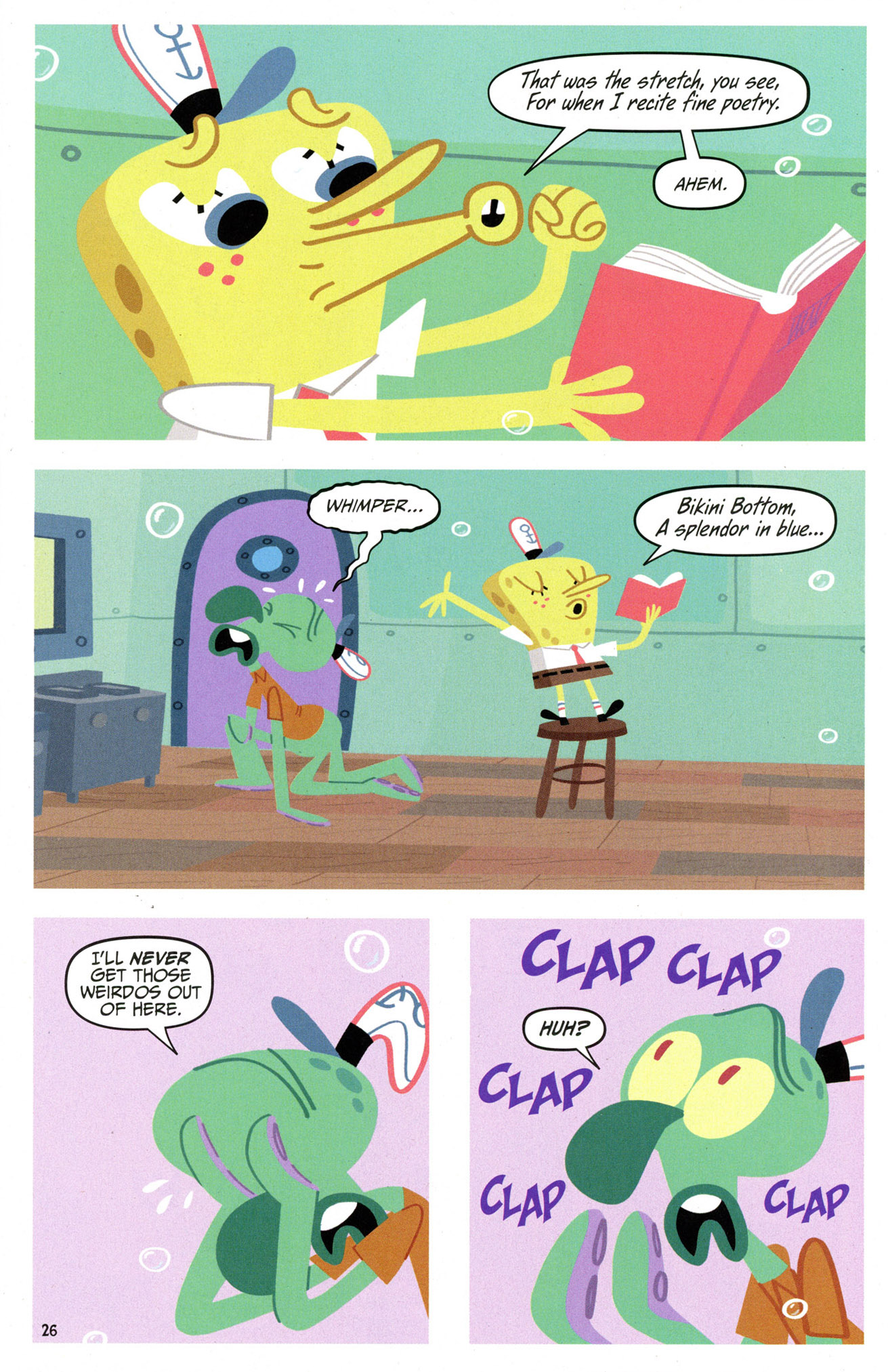 Read online SpongeBob Comics comic -  Issue #27 - 27