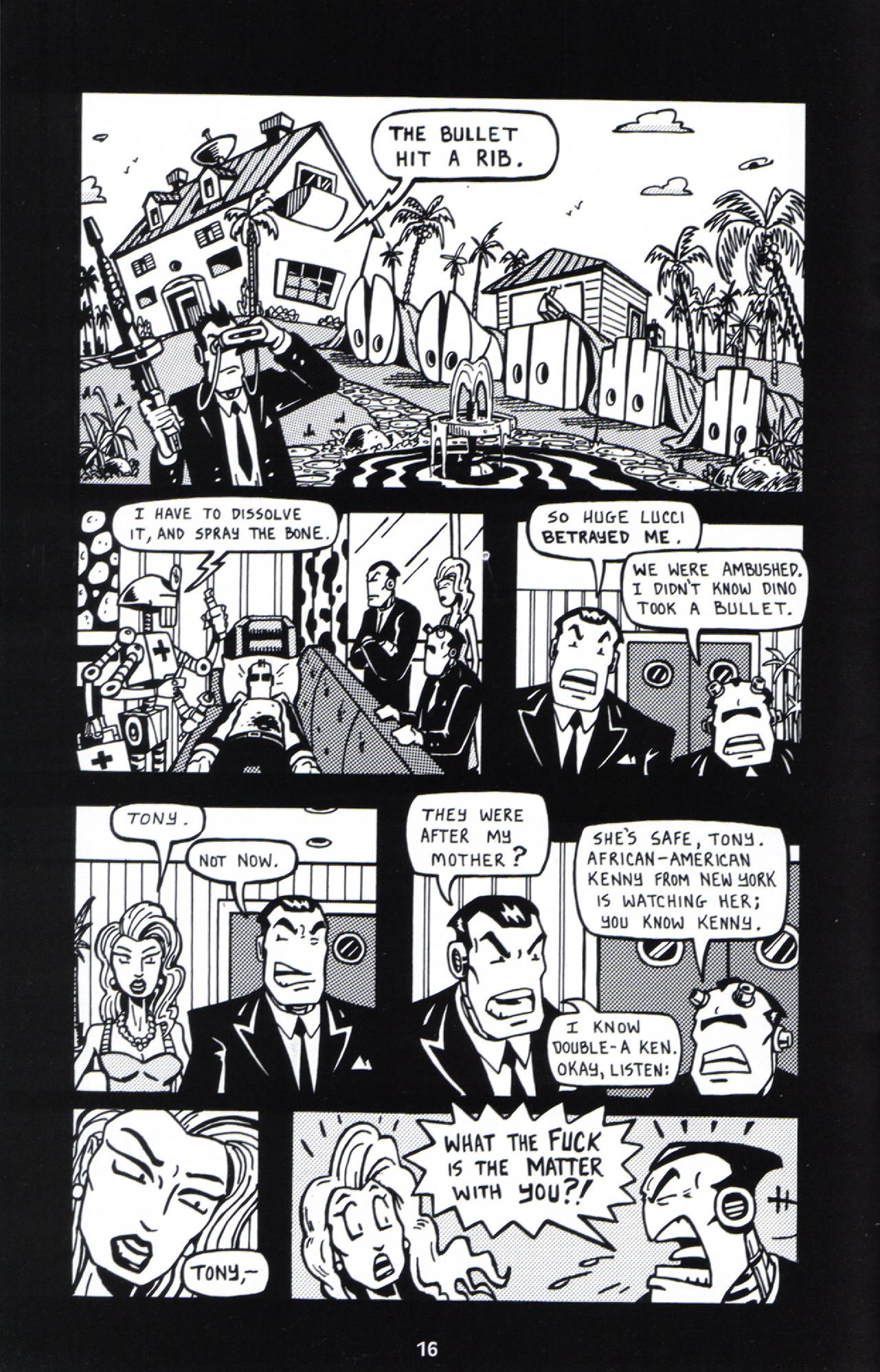 Read online La Cosa Nostroid comic -  Issue #3 - 17