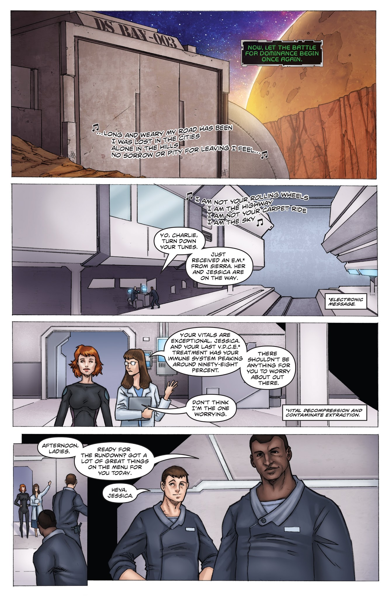 Read online Overtaken comic -  Issue #3 - 10