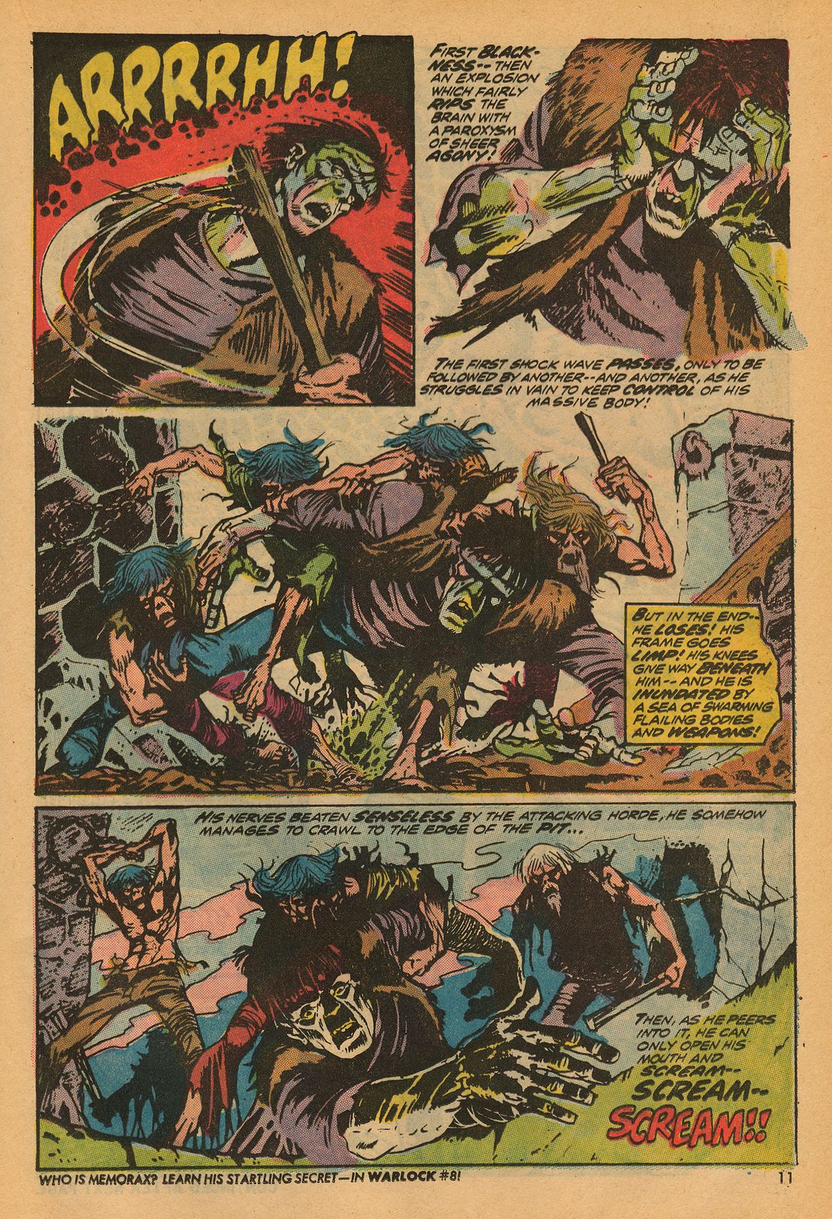 Read online Frankenstein (1973) comic -  Issue #6 - 12