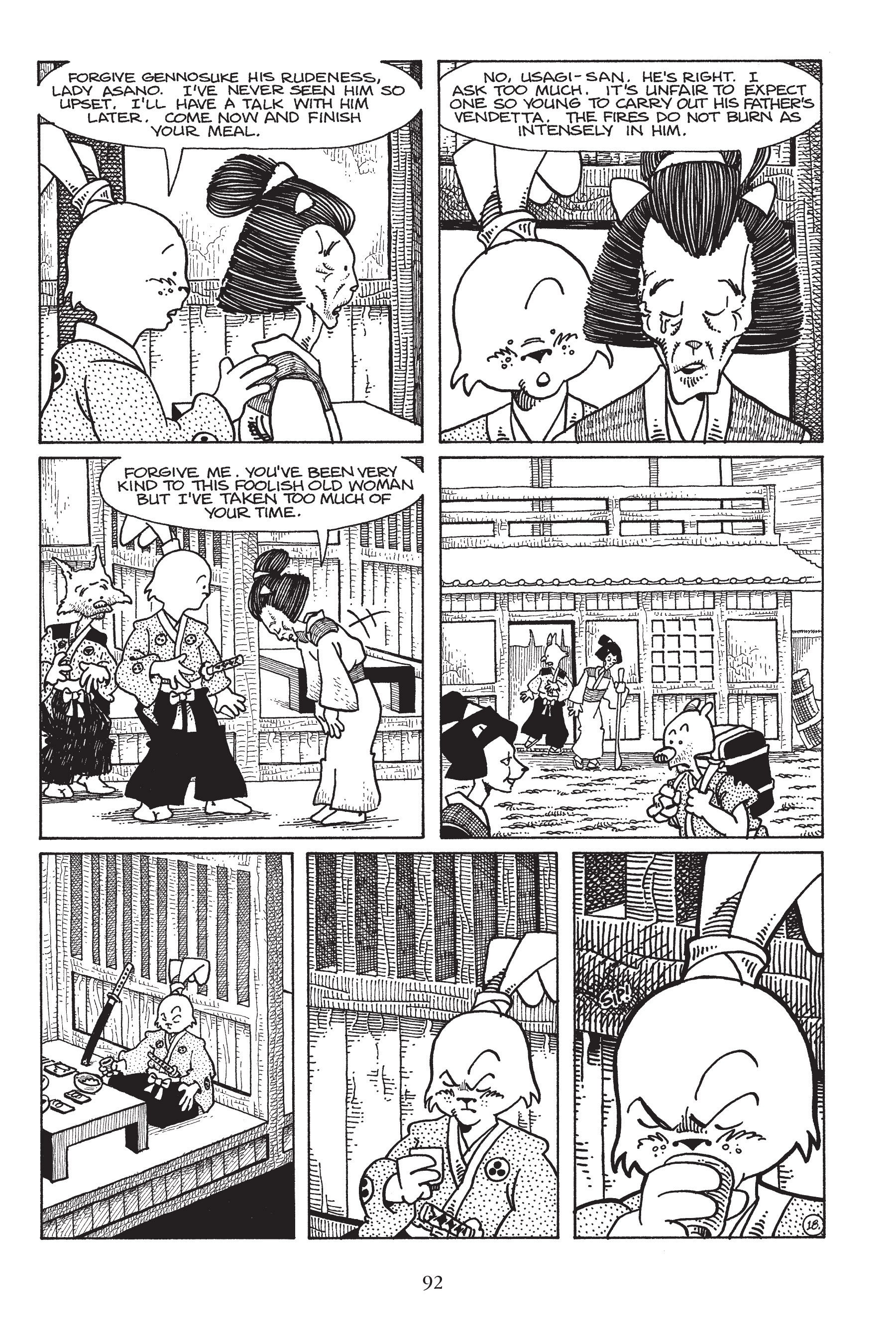 Read online Usagi Yojimbo (1987) comic -  Issue # _TPB 7 - 85