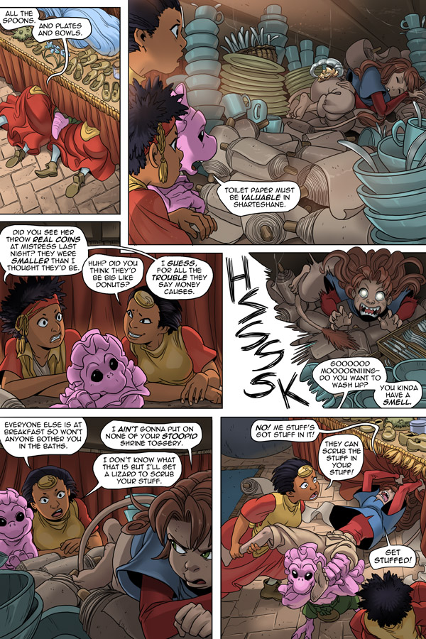 Read online Unsounded comic -  Issue #13 - 127