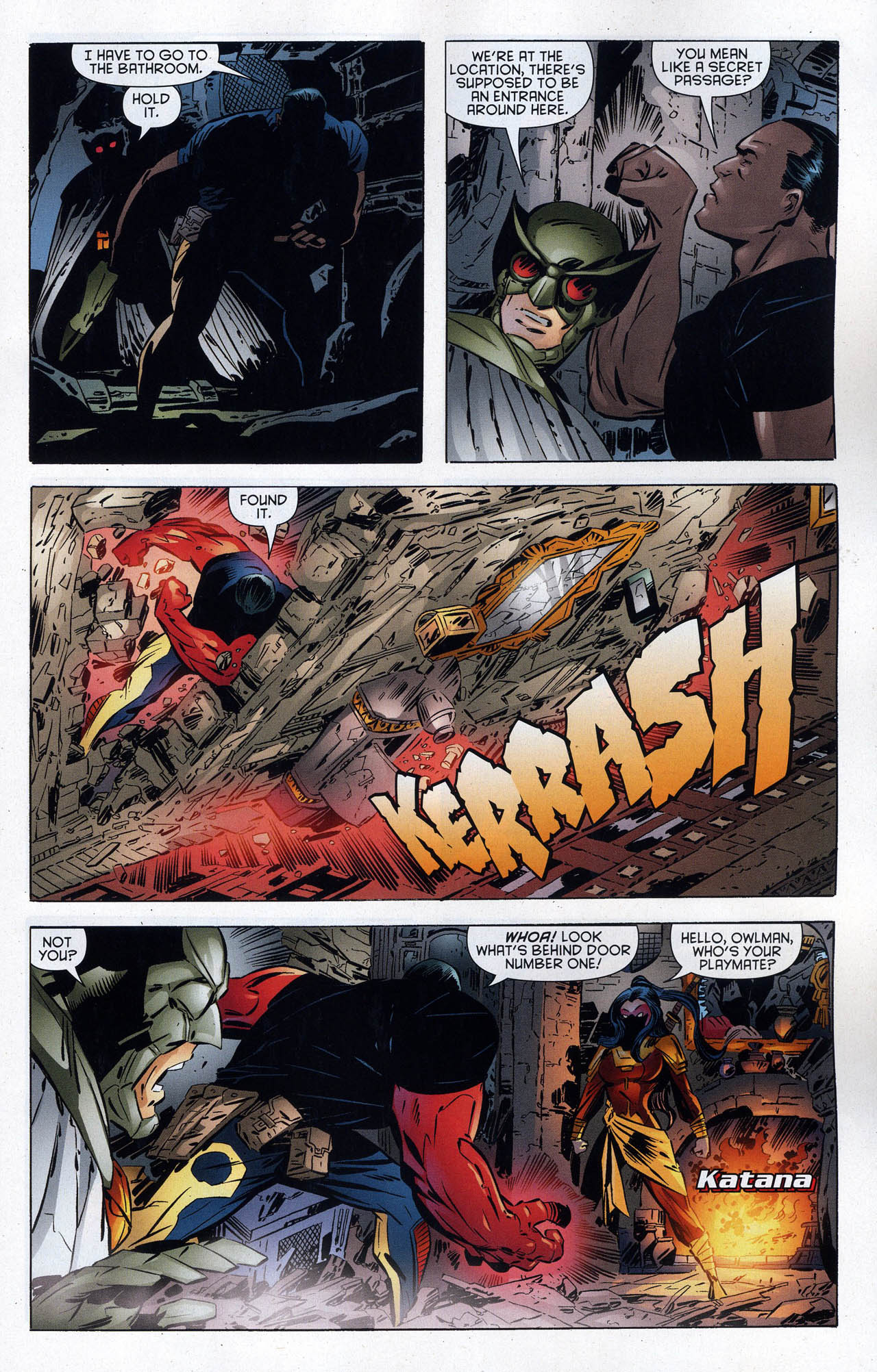 Read online The Outsiders (2009) comic -  Issue #38 - 22