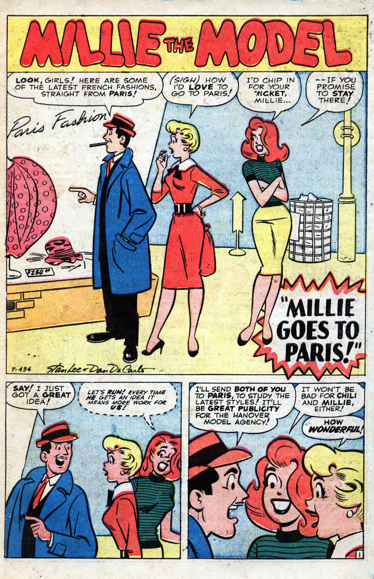 Read online Millie the Model comic -  Issue #94 - 3