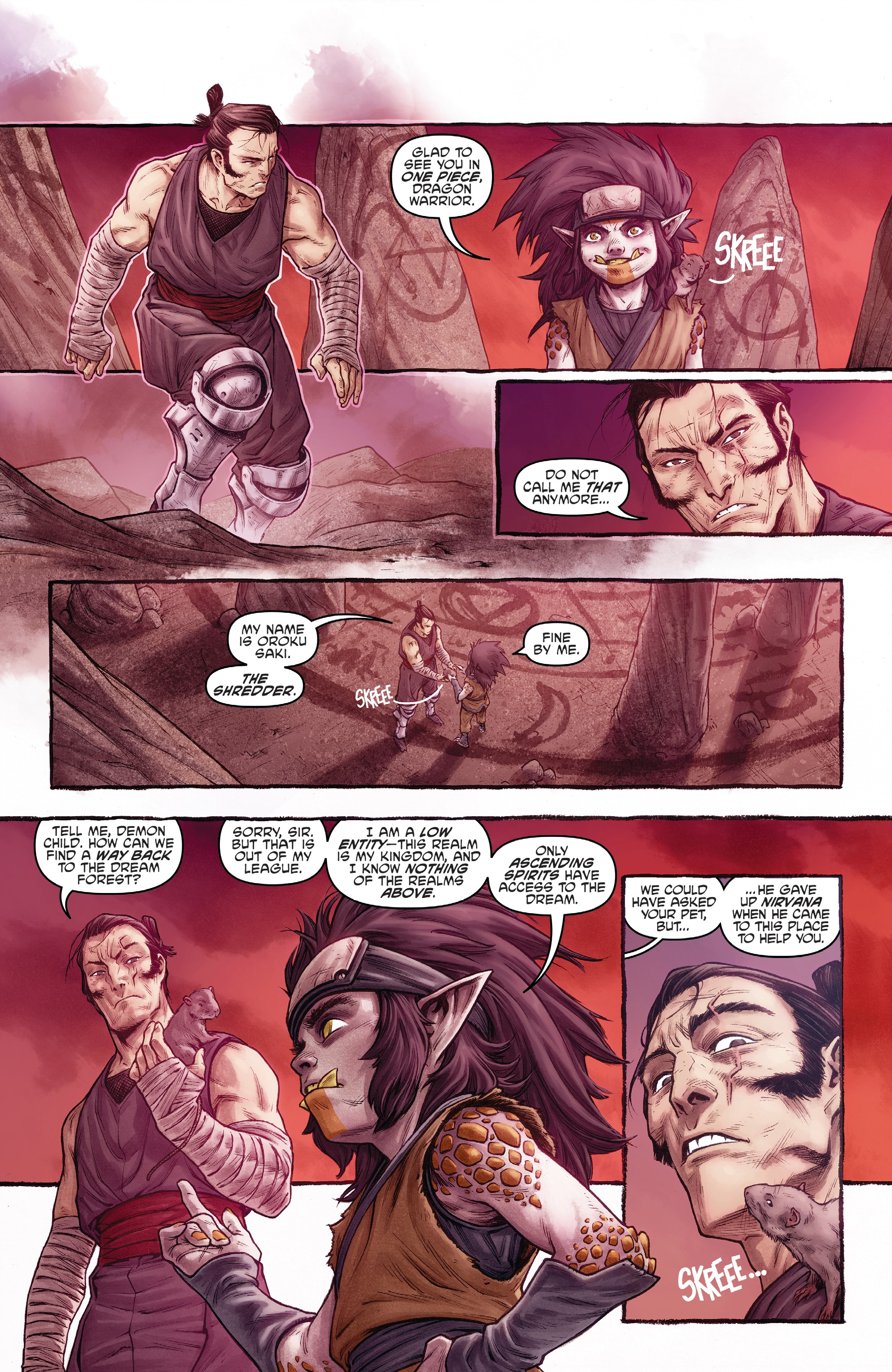 Read online Teenage Mutant Ninja Turtles: Shredder in Hell comic -  Issue #3 - 4