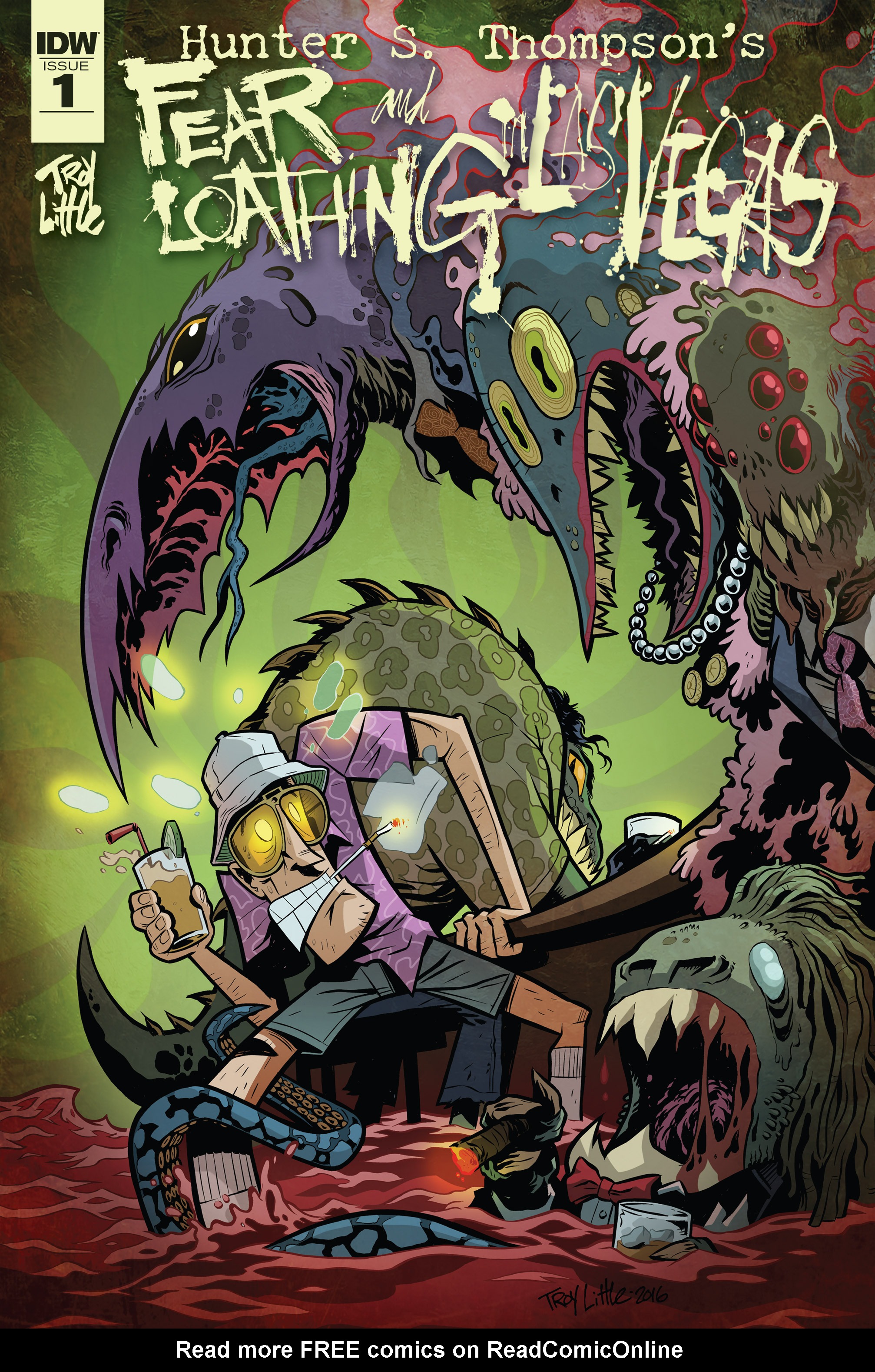 Read online Hunter S. Thompson's Fear and Loathing in Las Vegas comic -  Issue #1 - 1