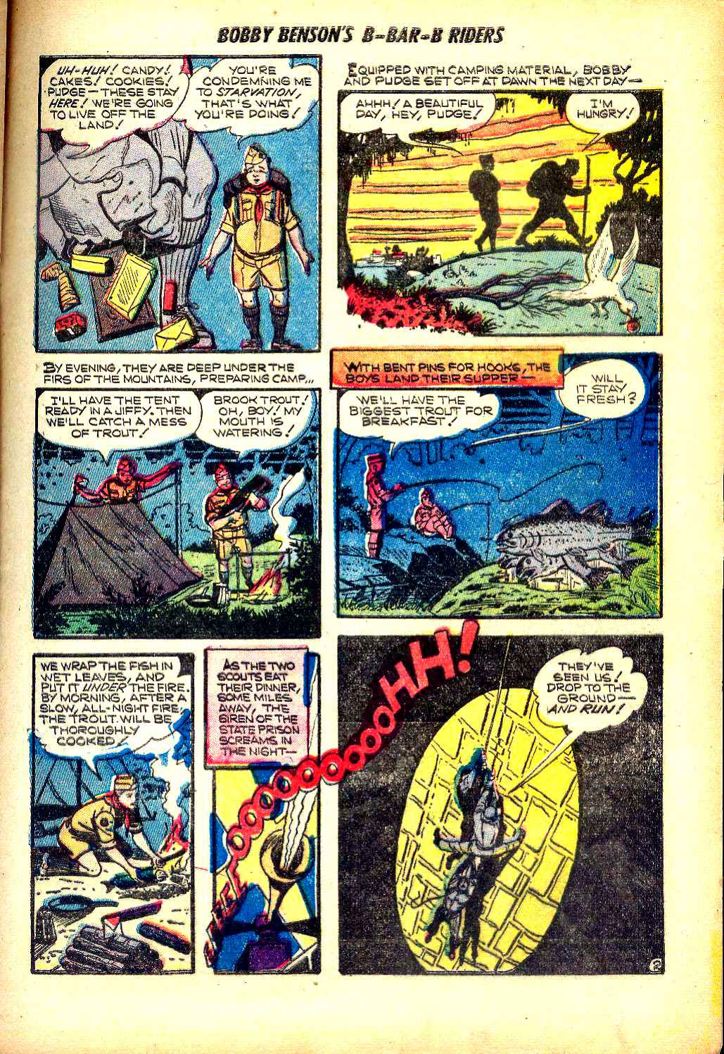 Read online Bobby Benson's B-Bar-B Riders comic -  Issue #17 - 21