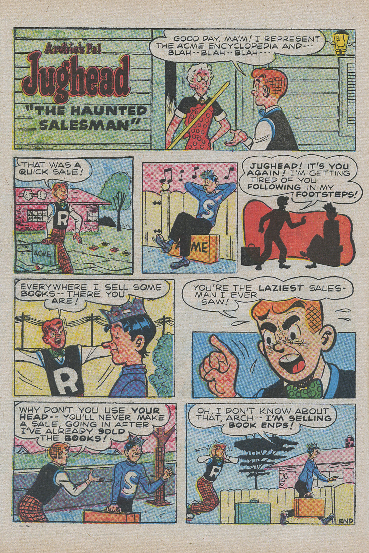 Read online Archie's Pal Jughead comic -  Issue #32 - 32