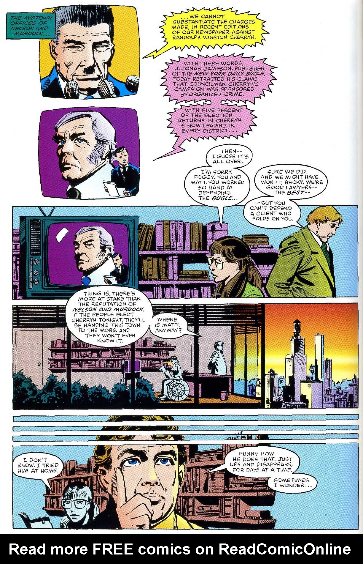 Read online Daredevil Visionaries: Frank Miller comic -  Issue # TPB 2 - 280