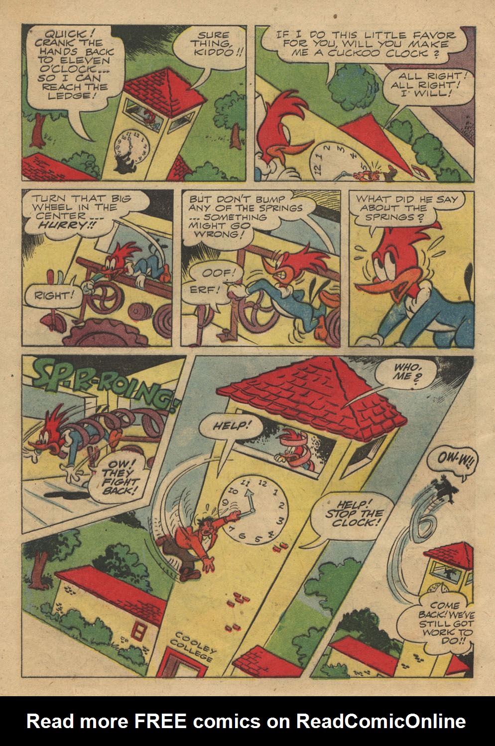 Read online Walter Lantz Woody Woodpecker (1952) comic -  Issue #25 - 32