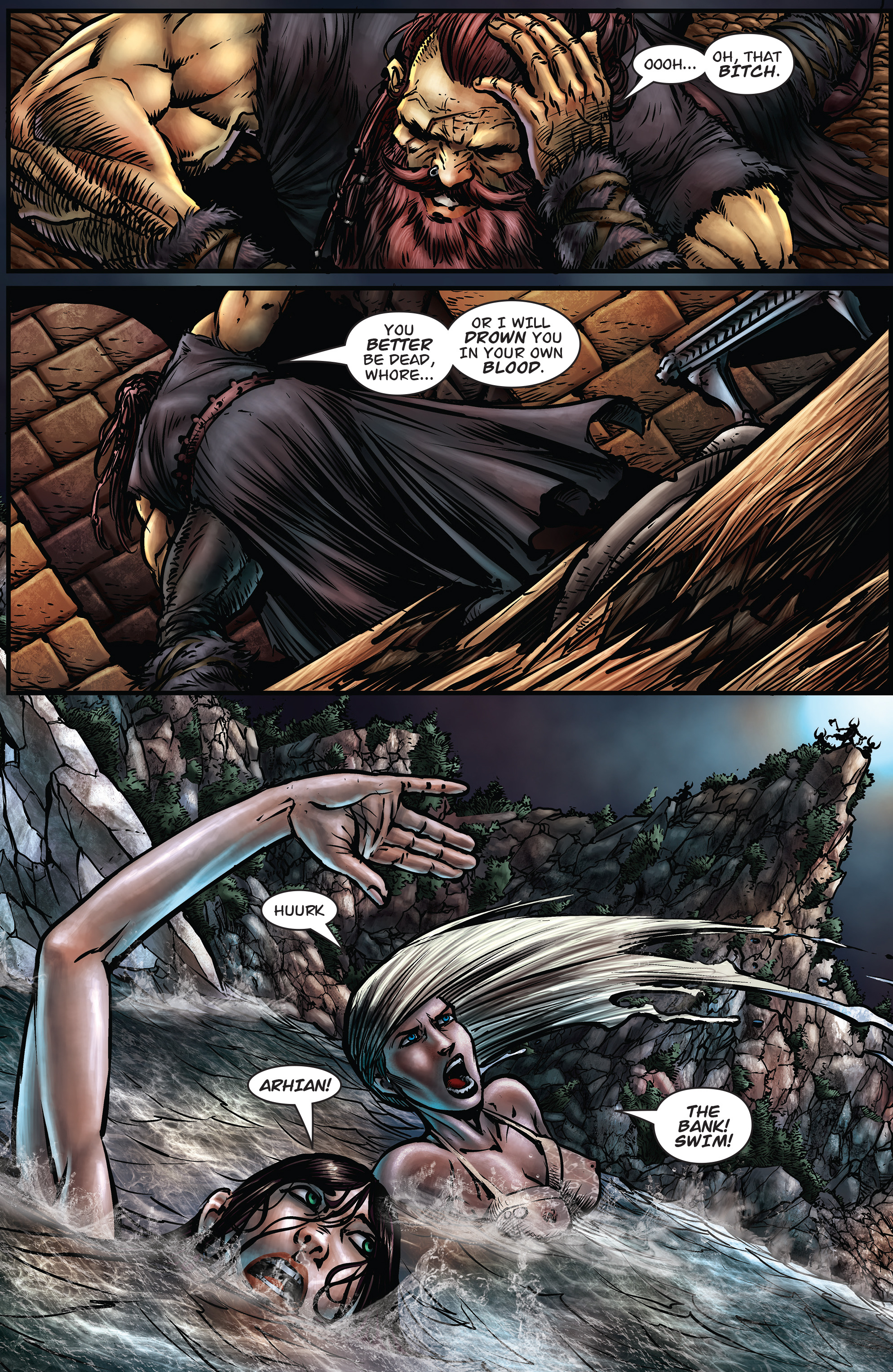 Read online Arhian: Head Huntress comic -  Issue #3 - 20