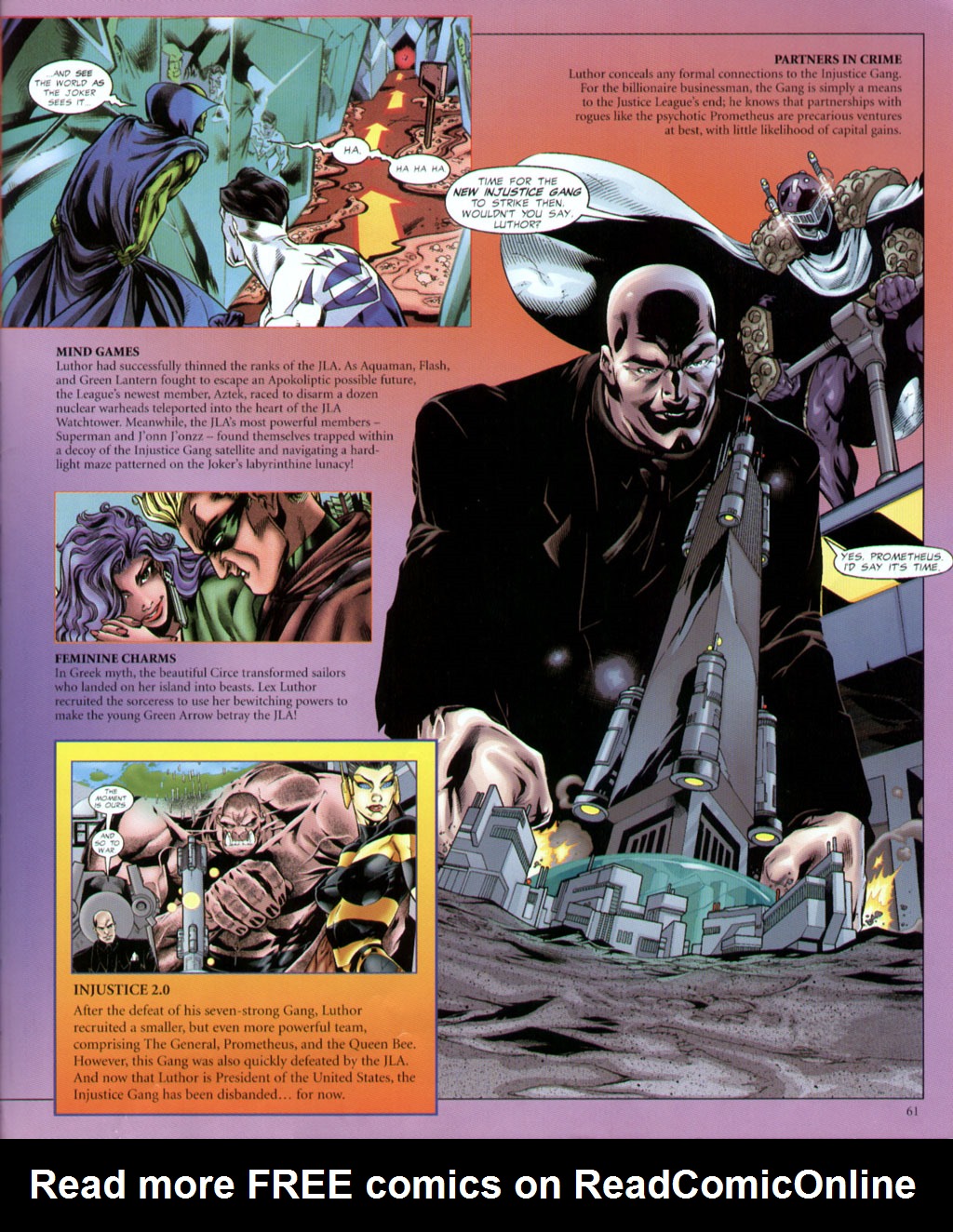 Read online JLA: The Ultimate Guide to The Justice League of America comic -  Issue # Full - 54