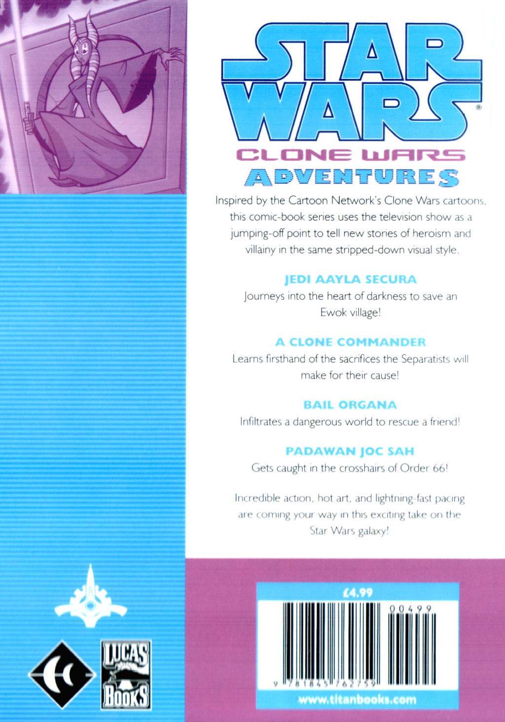 Read online Star Wars: Clone Wars Adventures comic -  Issue # TPB 5 - 97