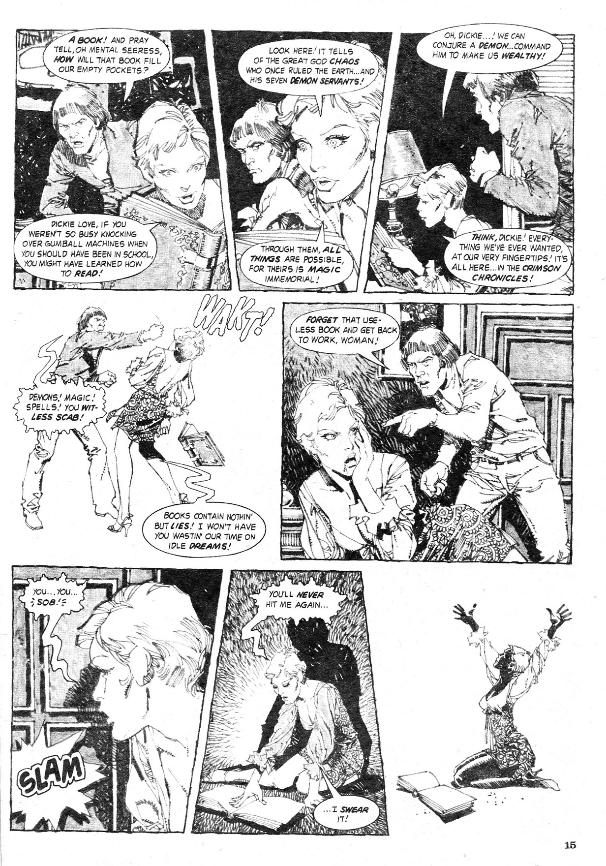 Read online Vampirella (1969) comic -  Issue #87 - 15