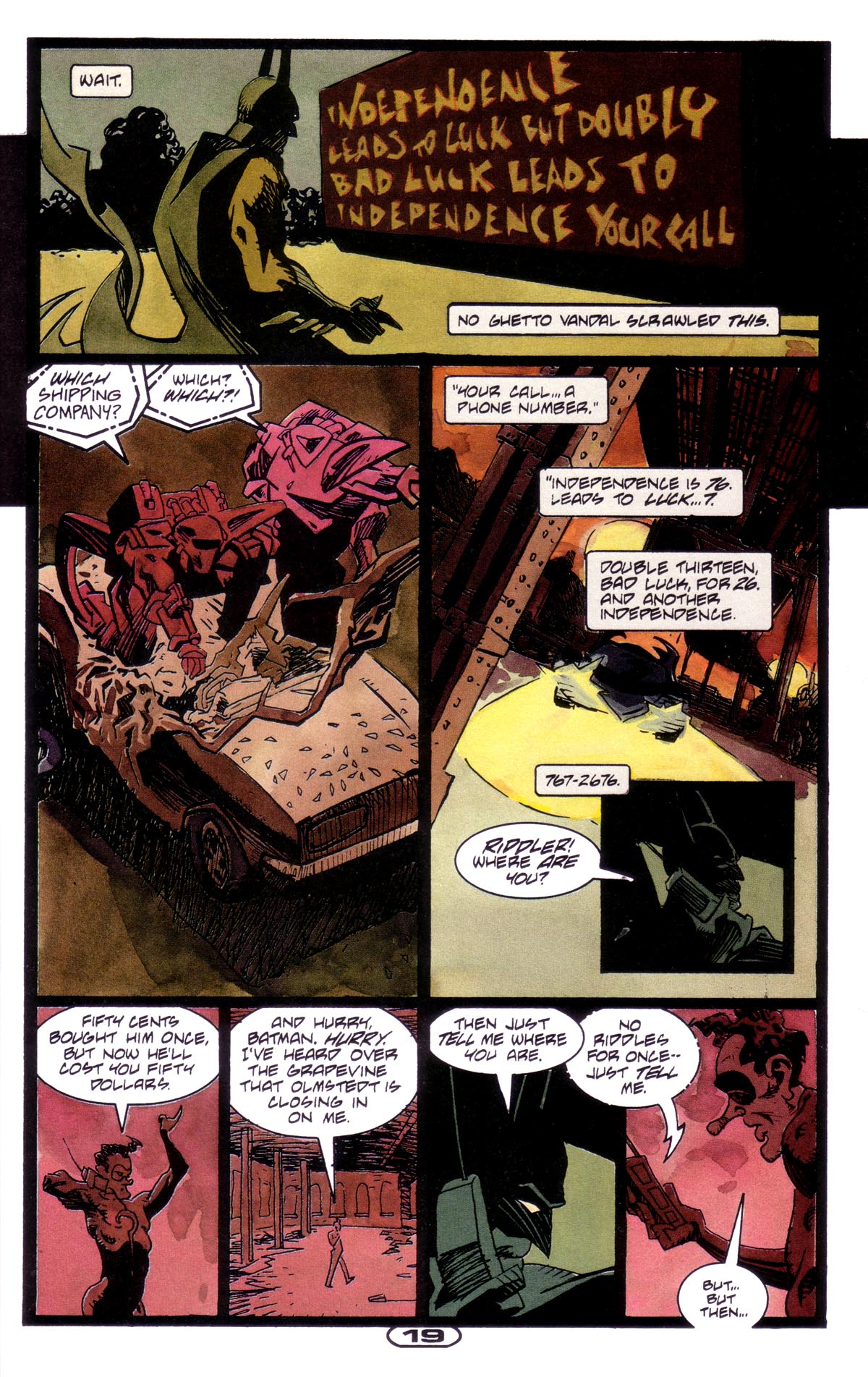 Read online Batman: Run, Riddler, Run comic -  Issue #2 - 22