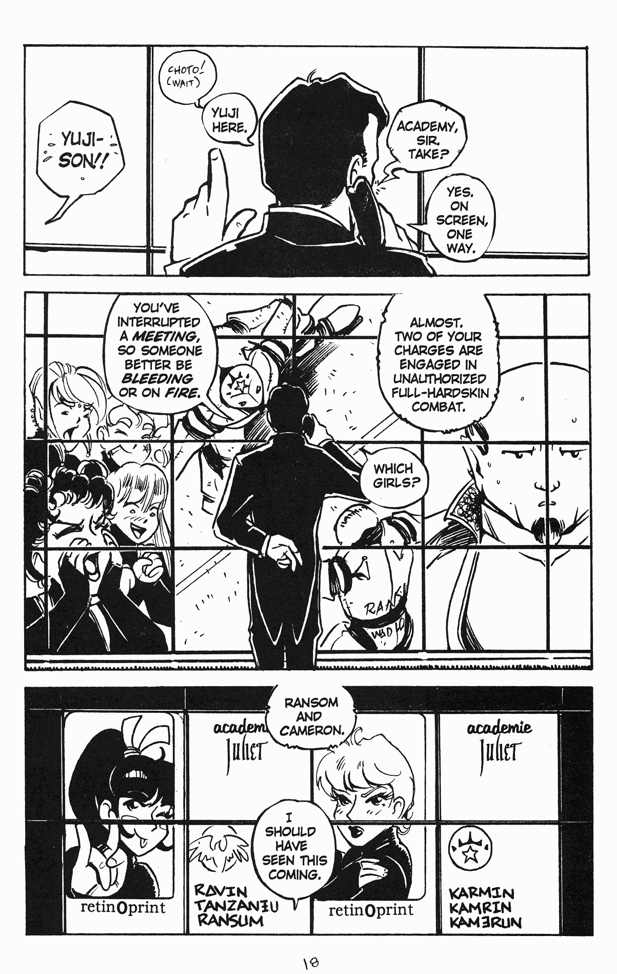 Read online Rumble Girls: Silky Warrior Tansie comic -  Issue #1 - 20