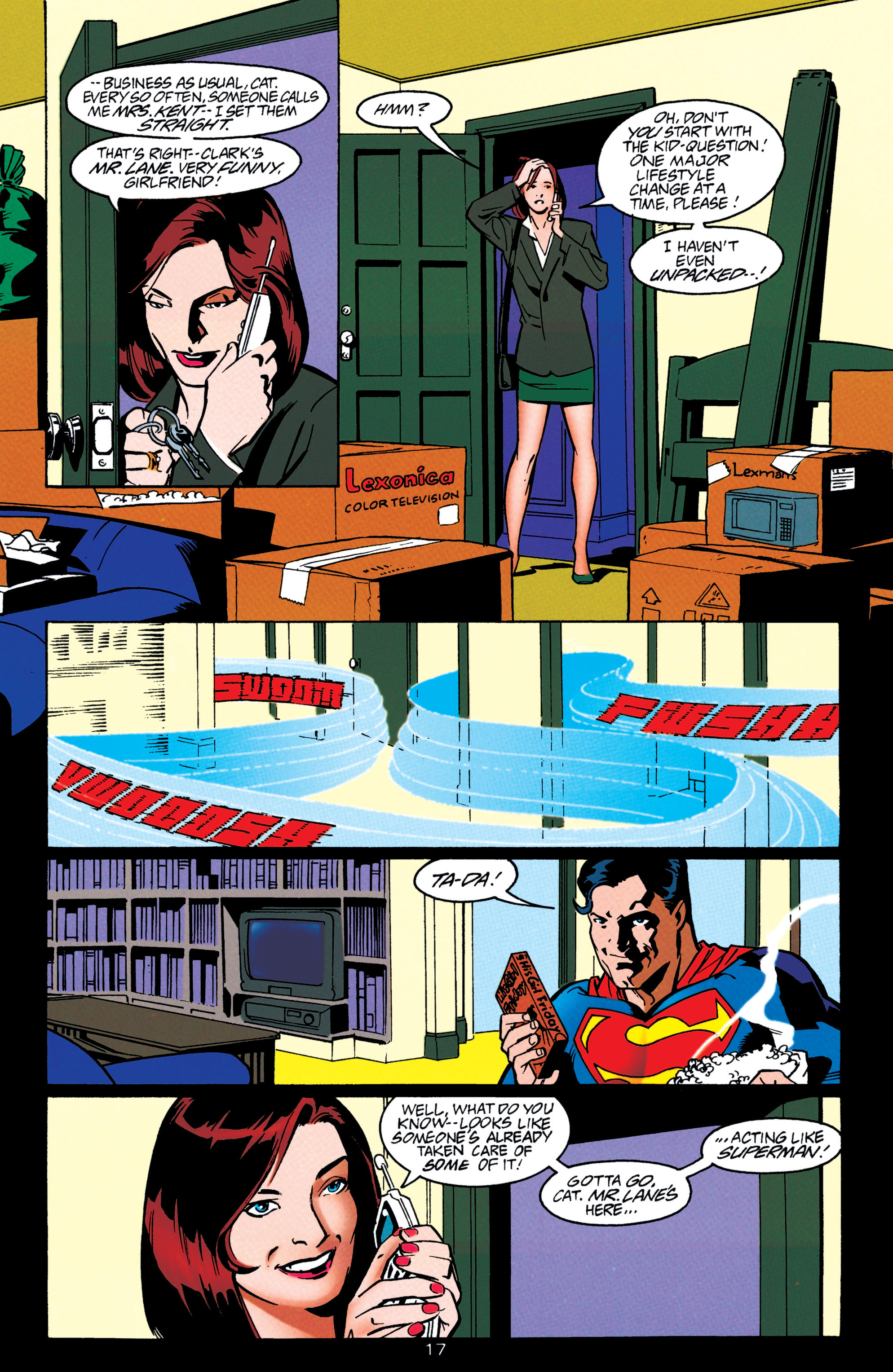 Read online Adventures of Superman (1987) comic -  Issue #543 - 18