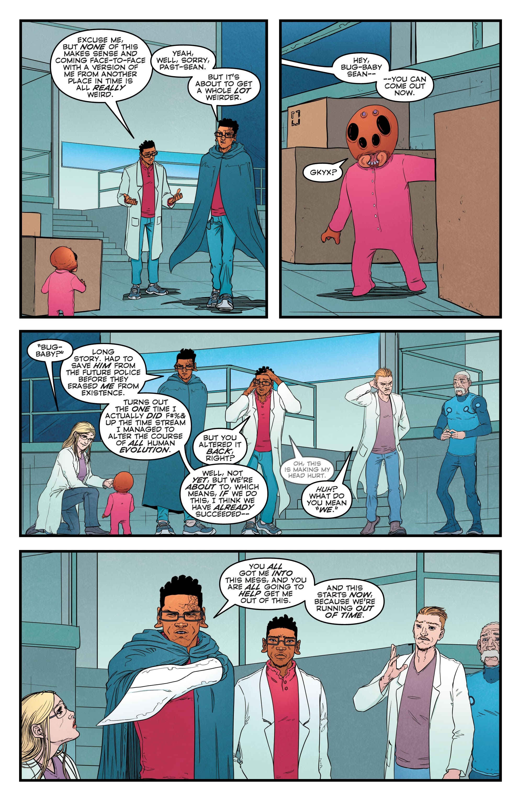 Read online The Man Who Effed Up Time comic -  Issue #5 - 12
