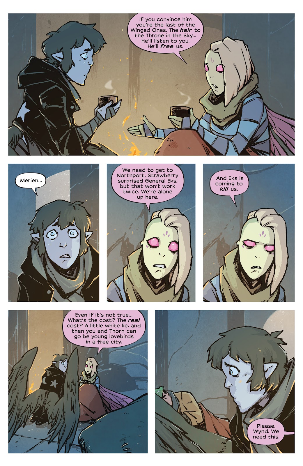 Wynd: The Throne In The Sky issue 4 - Page 27